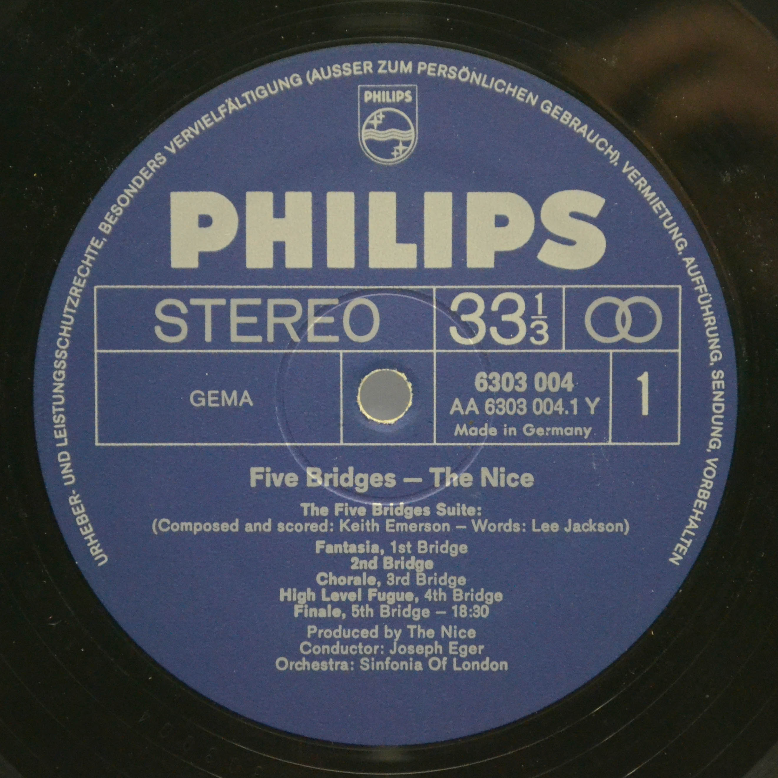 Nice — Five Bridges, 1970