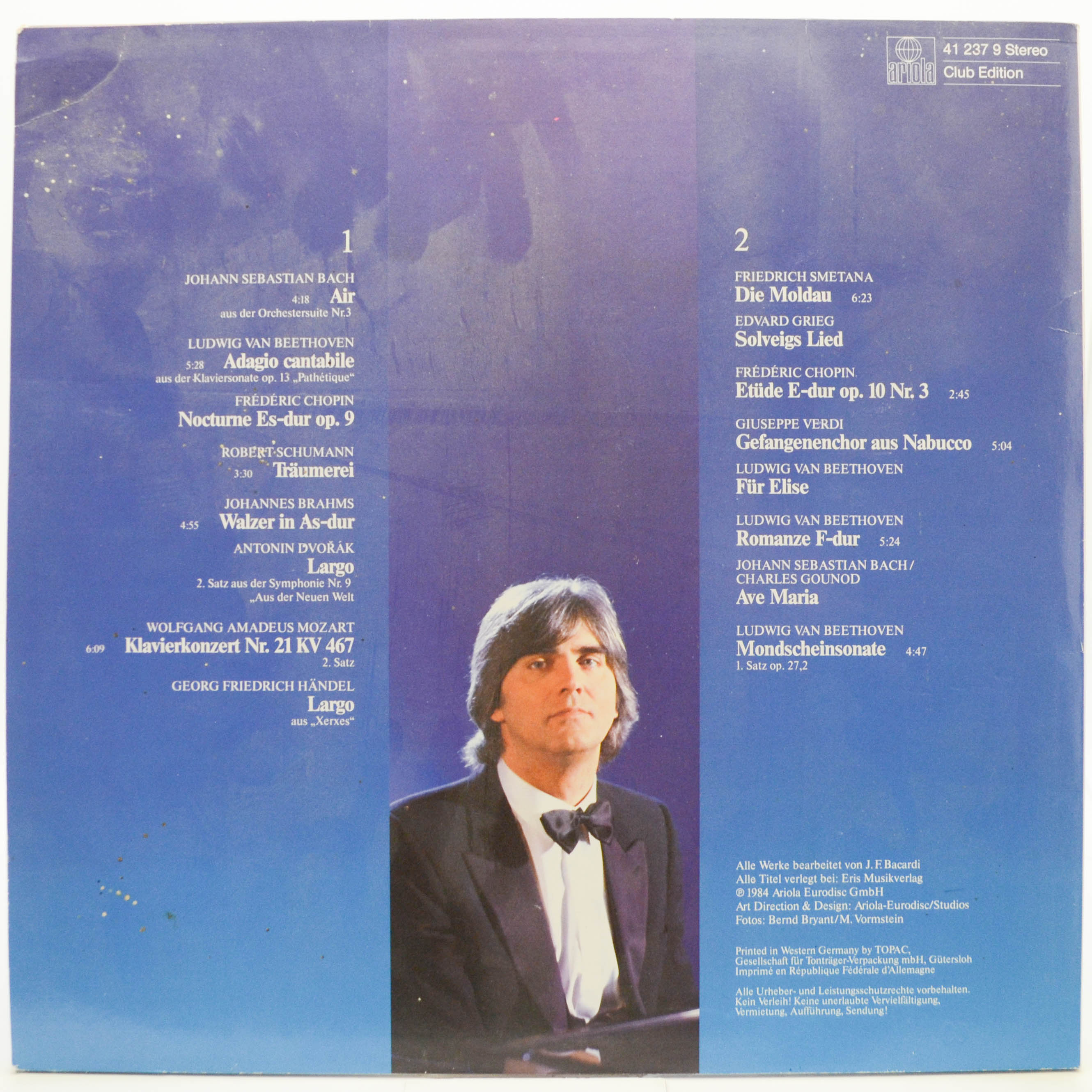 Виниловая пластинка Anthony Ventura Und Sein Orchester — Lass Uns Träumen, 1984