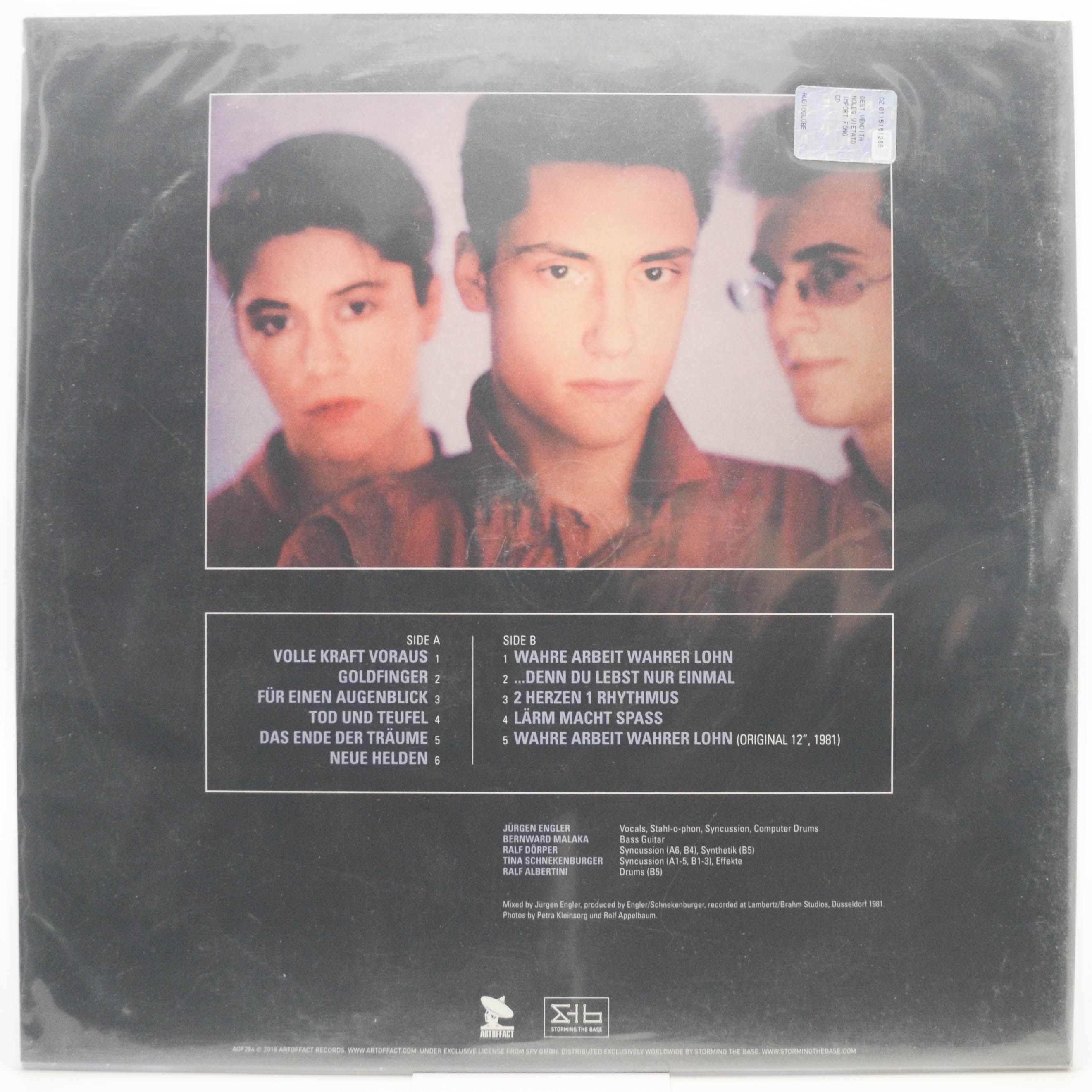 Die Krupps — Volle Kraft Voraus!, 1982