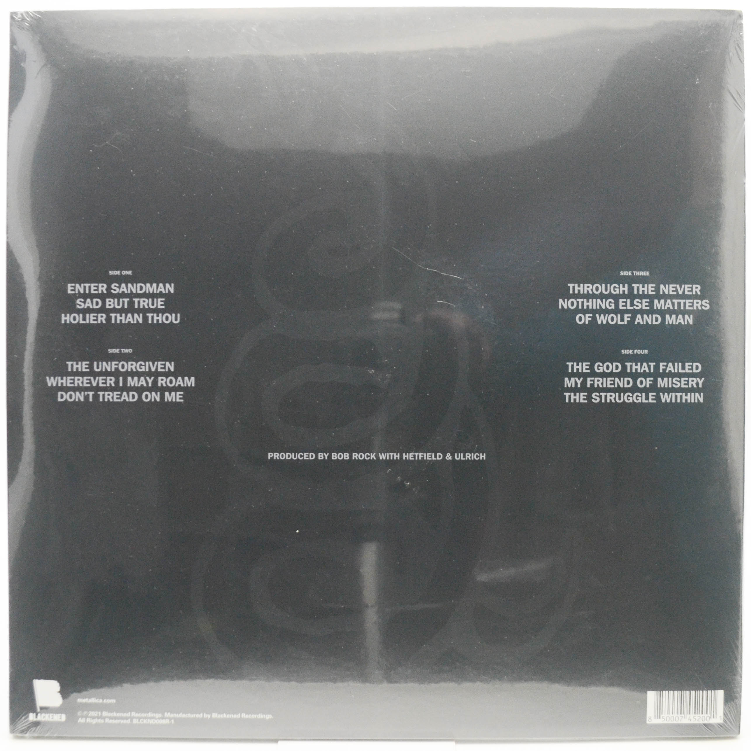 Metallica — Metallica (2LP, USA), 1991