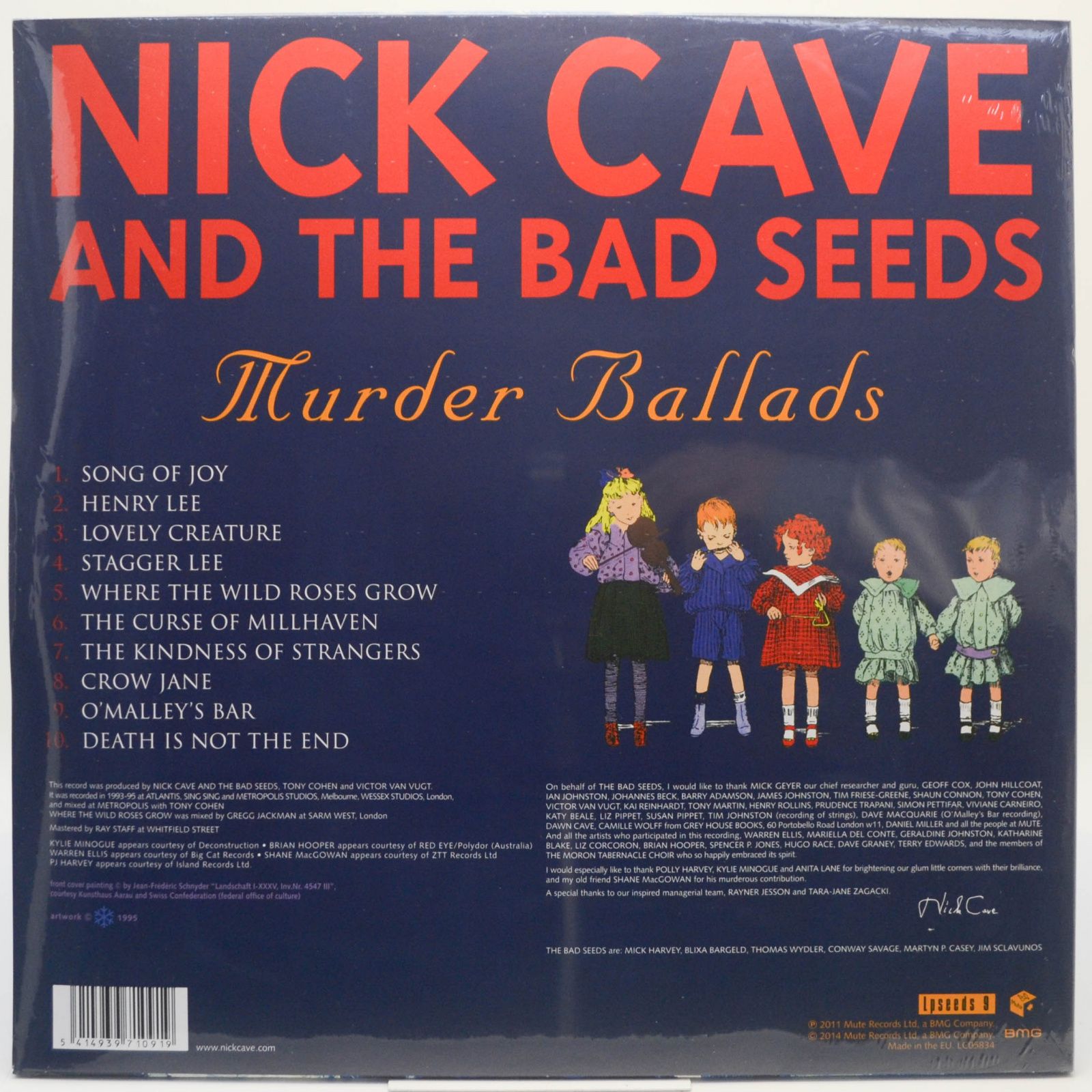 Nick Cave And The Bad Seeds — Murder Ballads (2LP), 1996