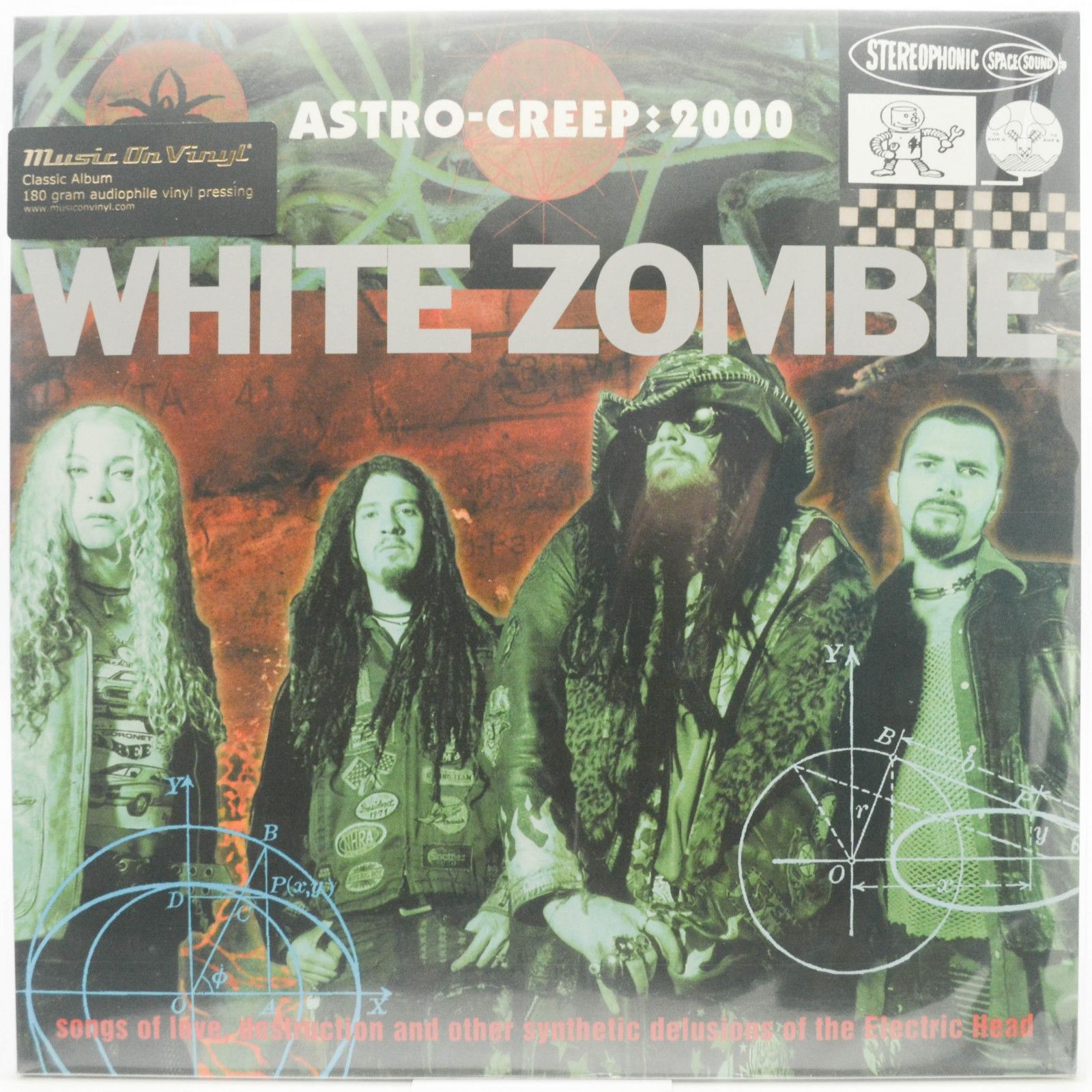 Виниловая пластинка White Zombie — Astro-Creep: 2000 (Songs Of Love, Destruction And Other Synthetic Delusions Of The Electric Head), 1995