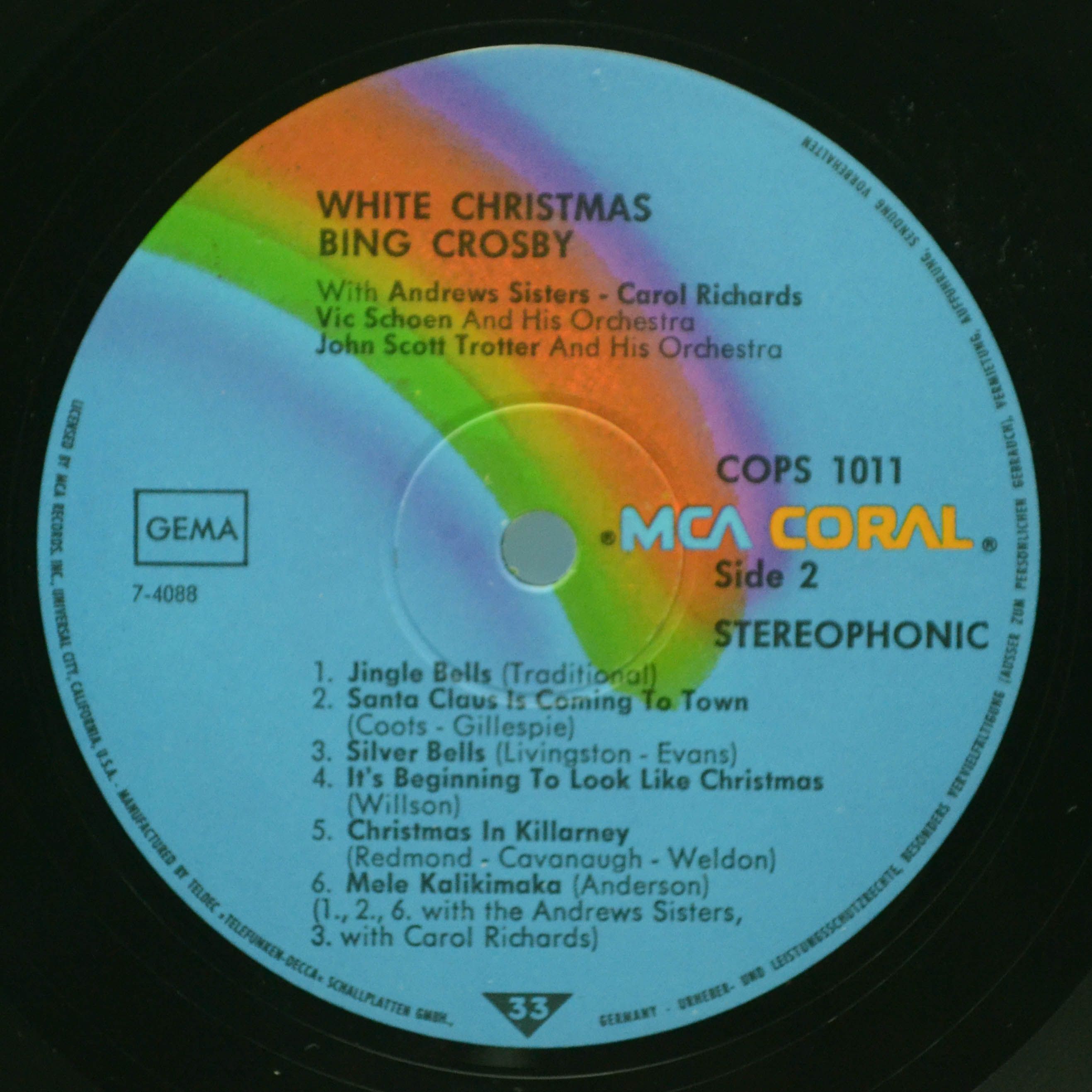 Bing Crosby — White Christmas, 1955