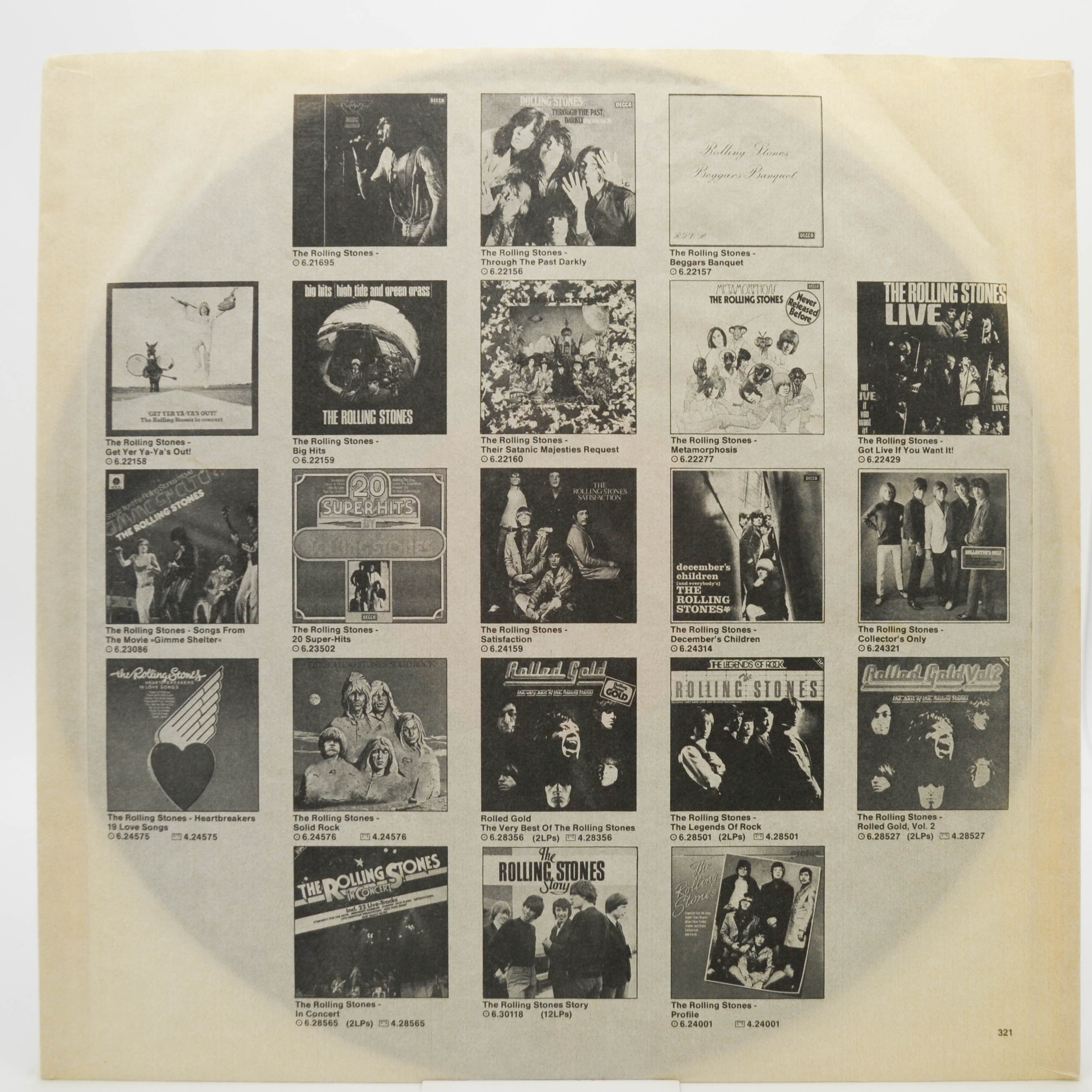 Rolling Stones — Got Live If You Want It!, 1966