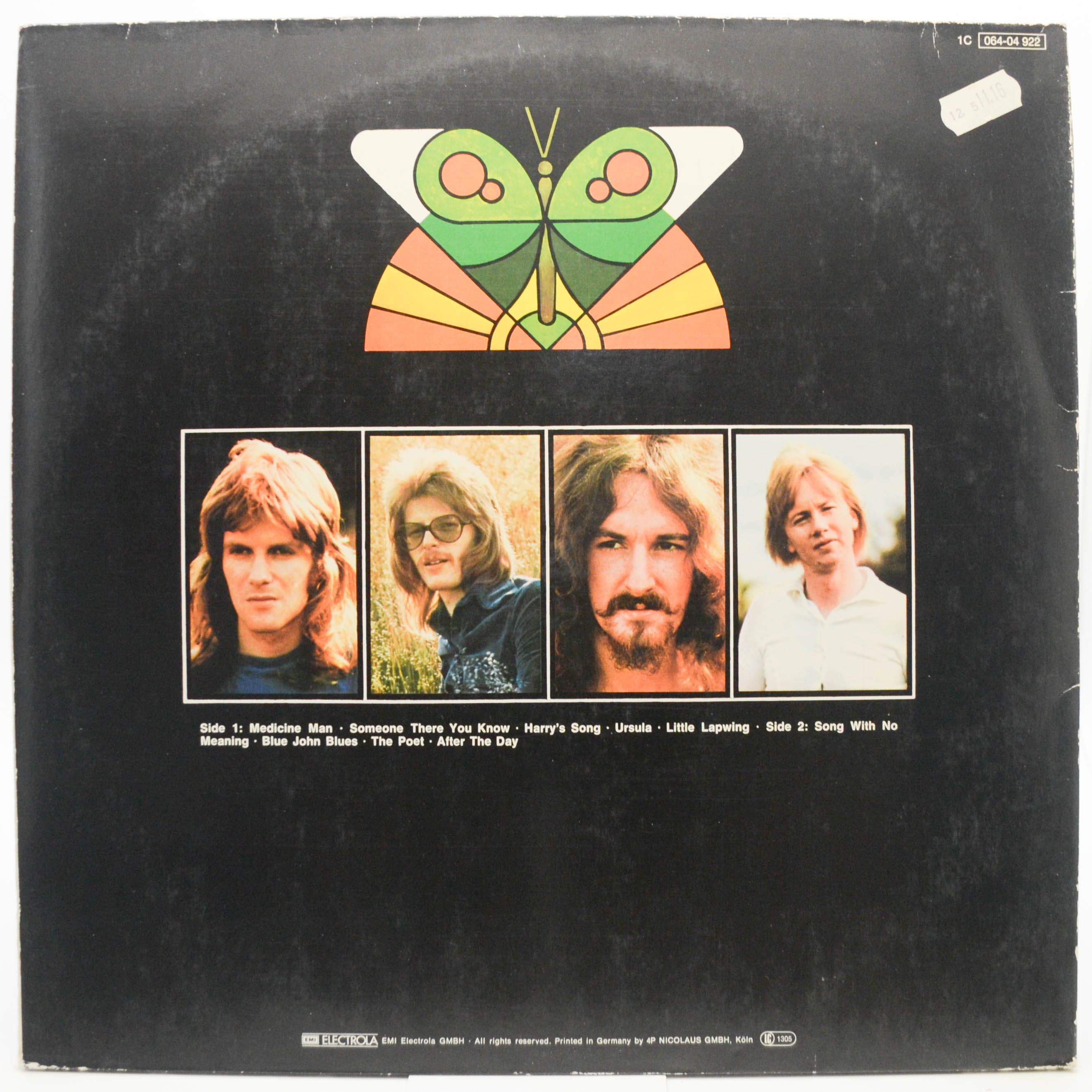 Barclay James Harvest — Barclay James Harvest And Other Short Stories, 1971