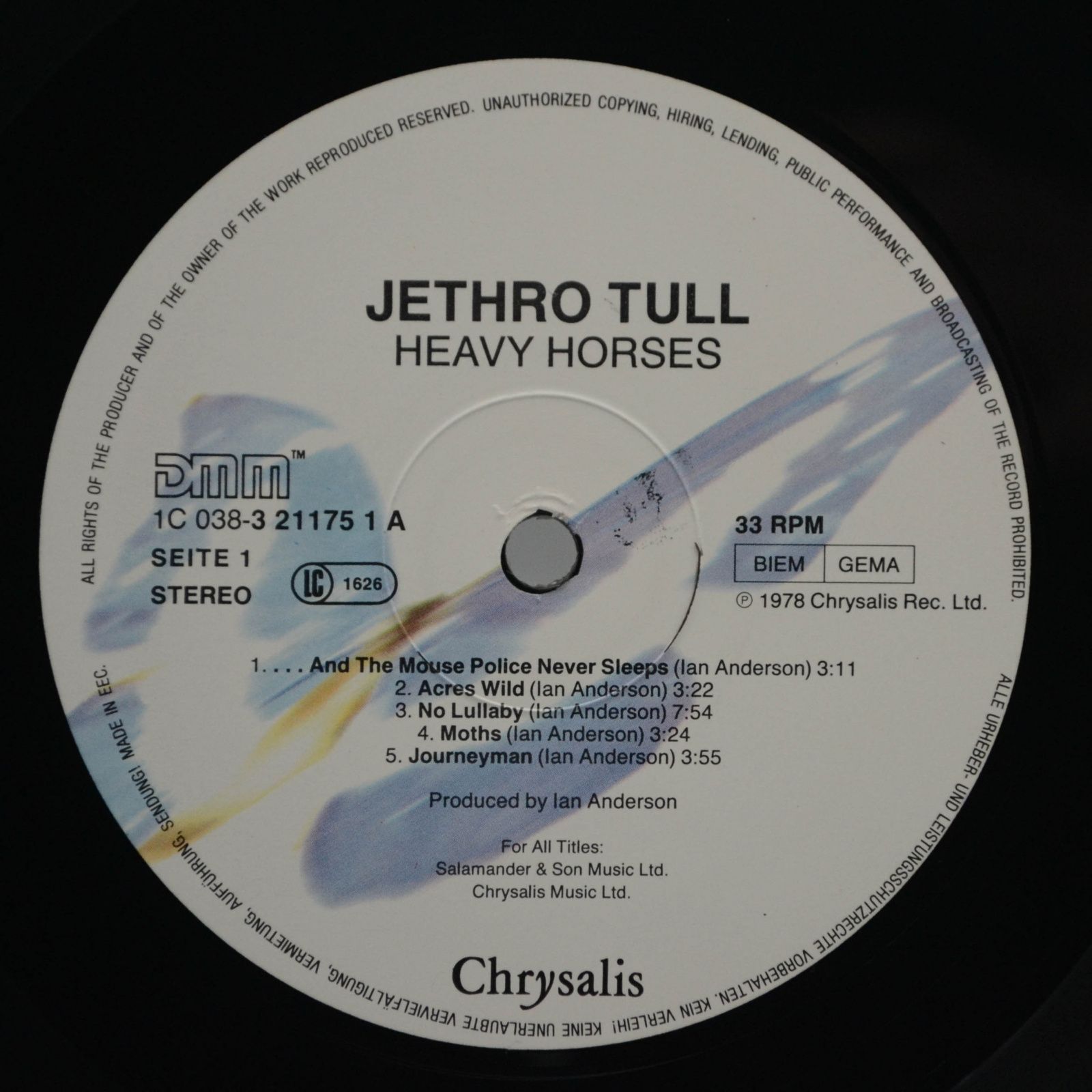 Jethro Tull — Heavy Horses, 1978