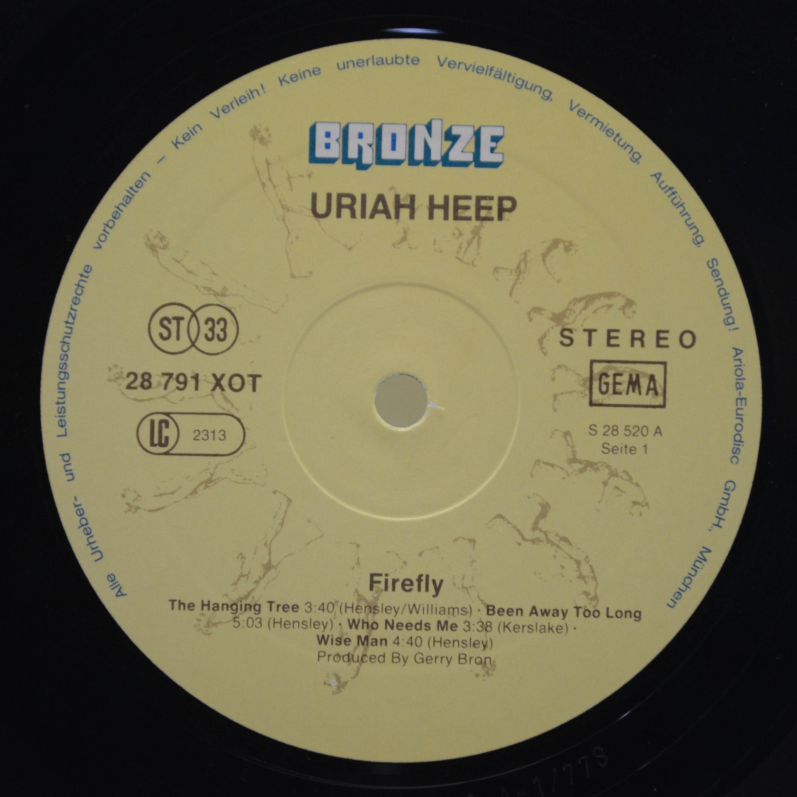 Uriah Heep — Firefly, 1977