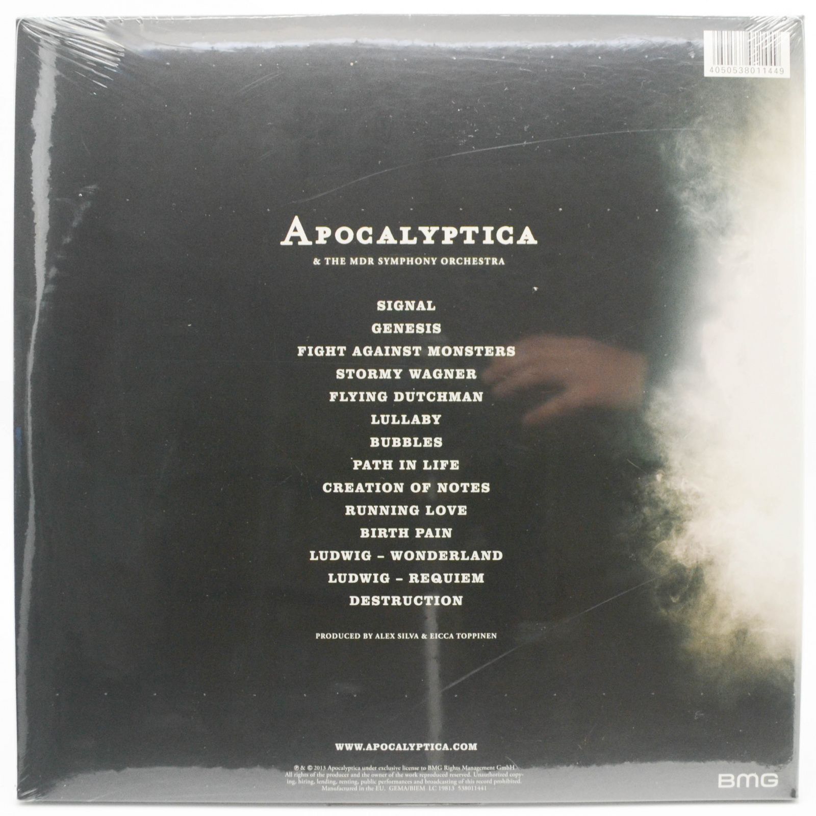 Apocalyptica & The MDR Symphony Orchestra — Wagner Reloaded - Live In Leipzig (2LP), 2013