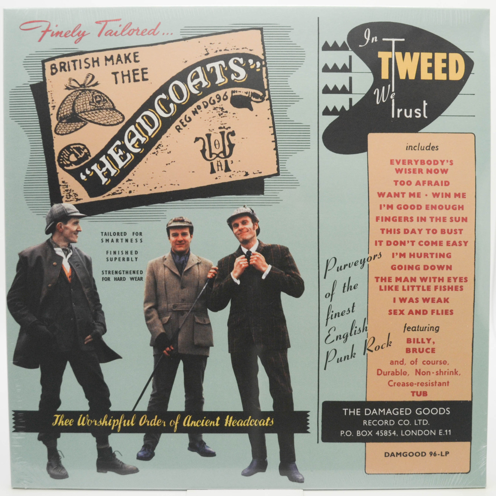Thee Headcoats — In Tweed We Trust (UK), 1996
