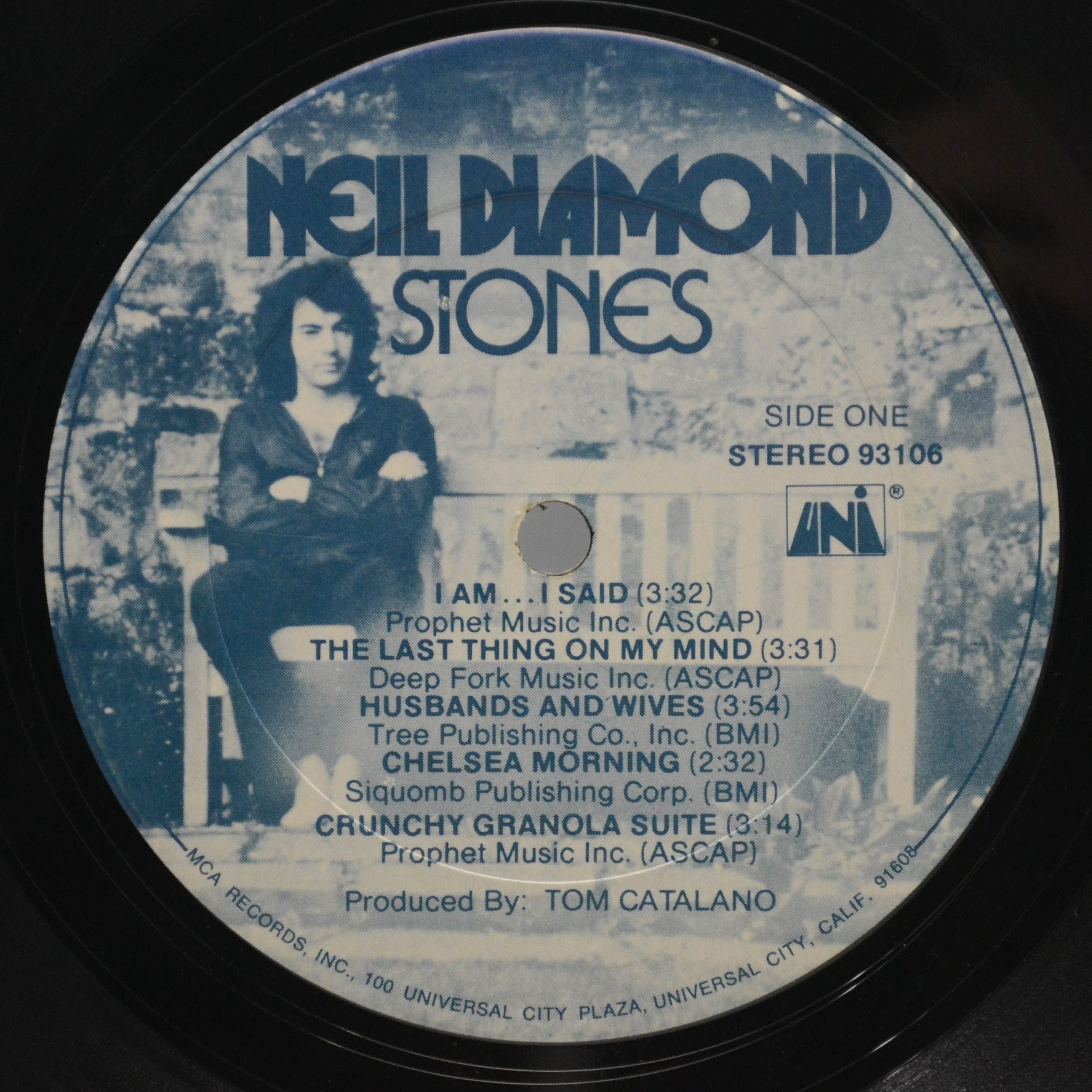 Neil Diamond — Stones (1-st, USA), 1971