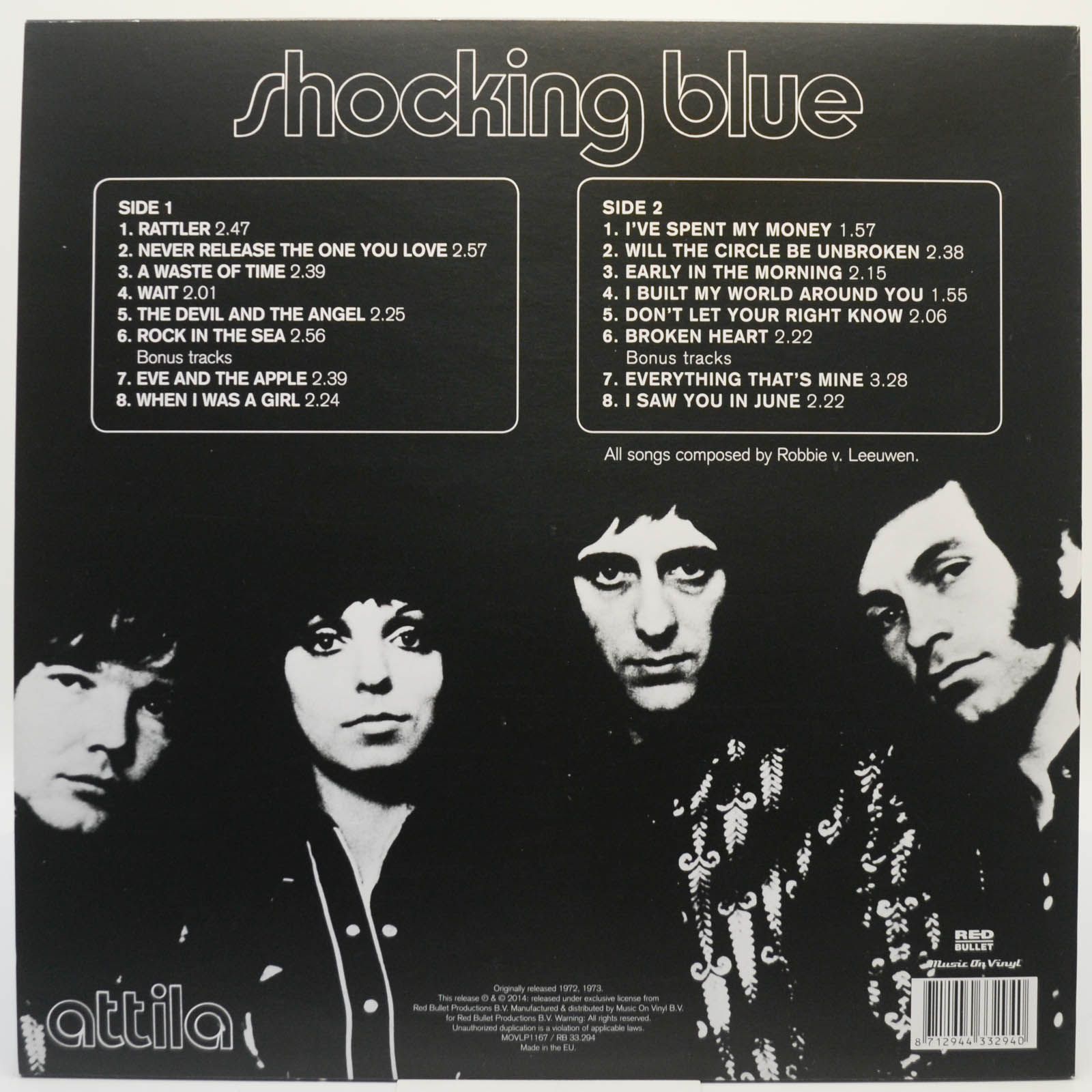 Shocking Blue — Attila, 1972
