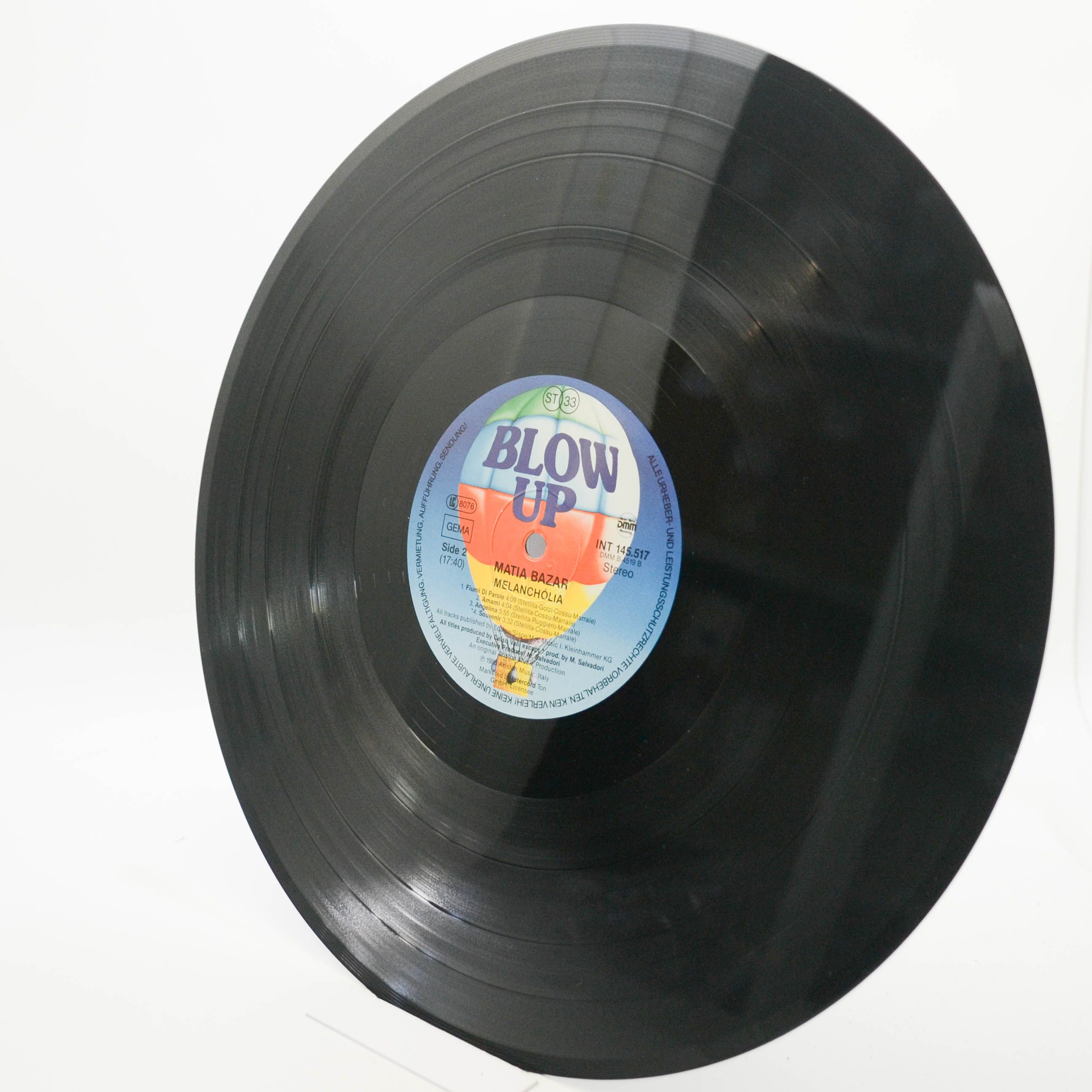 Matia Bazar — Melanchólia, 1986