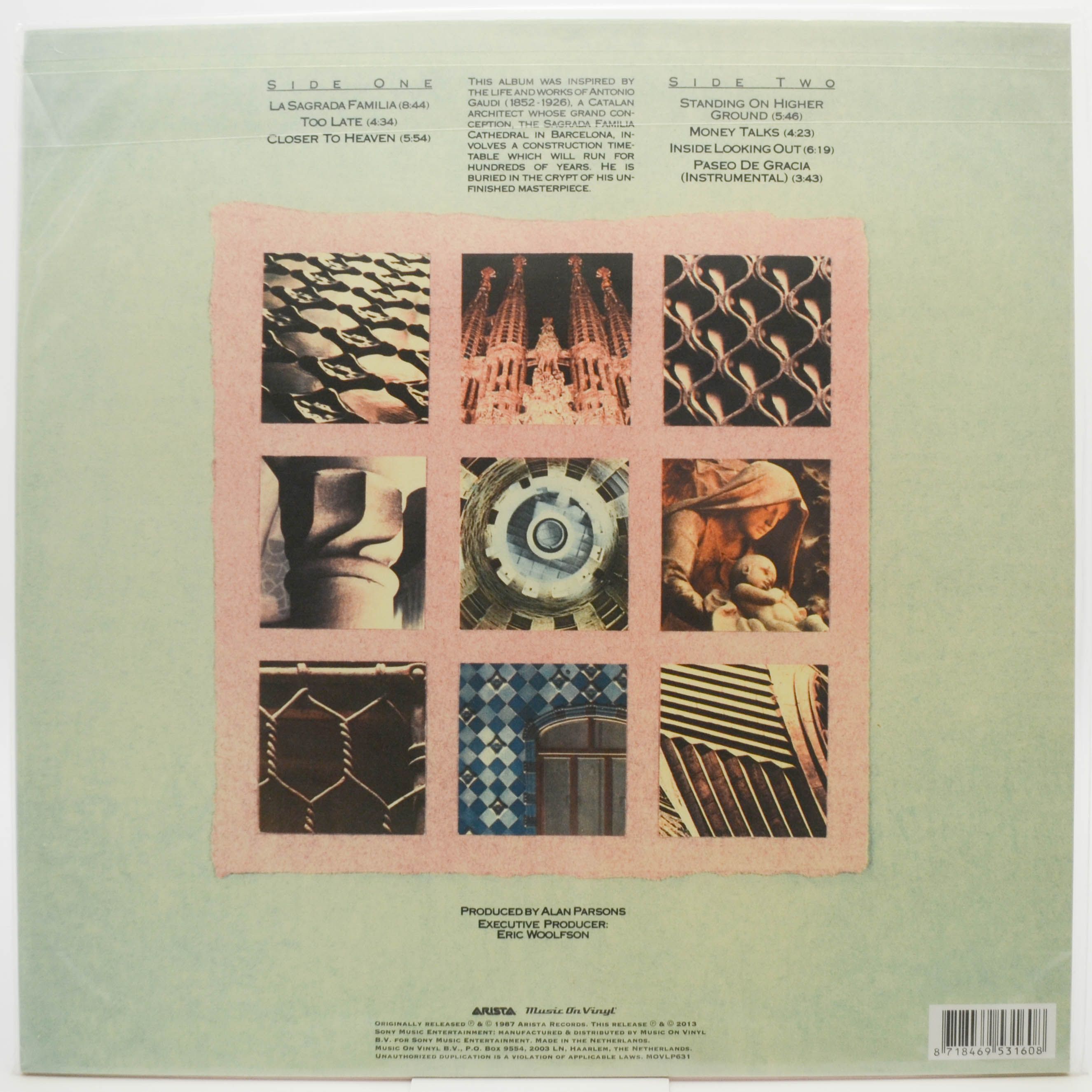 Alan Parsons Project — Gaudi, 1987