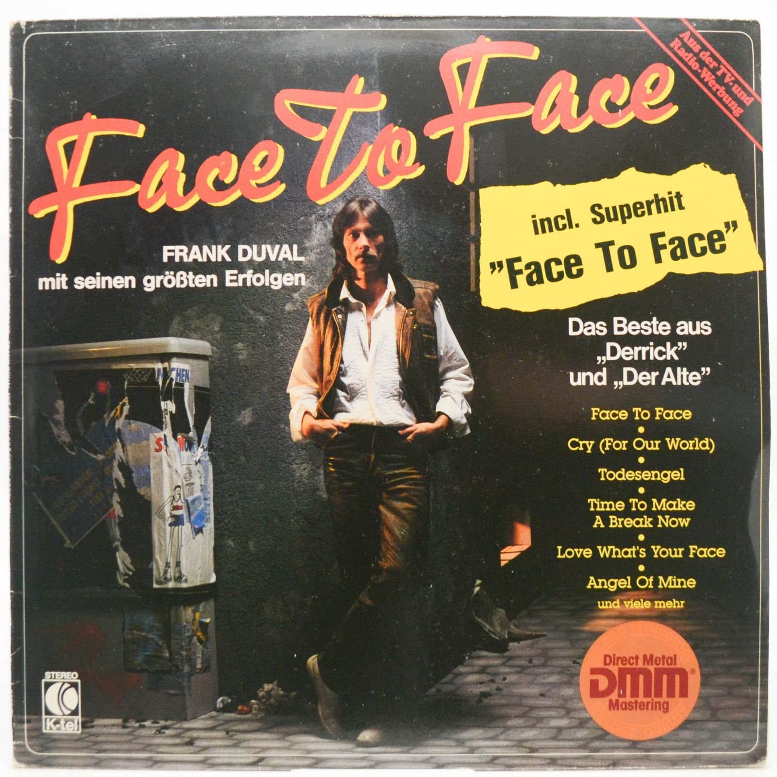 Frank Duval — Face To Face, 1982