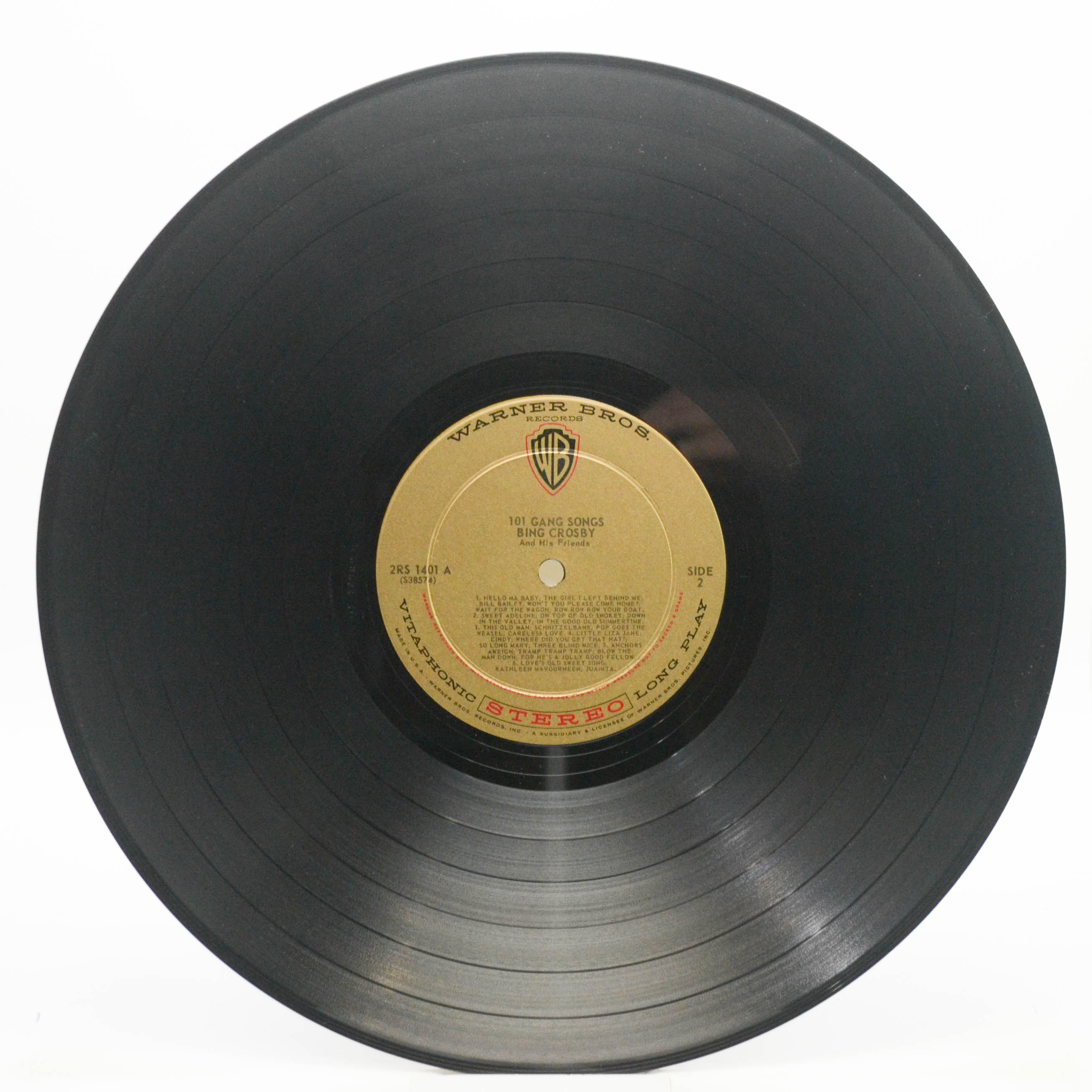 Виниловая пластинка Bing Crosby And His Friends — Join Bing In A Gang Sing Along (1-st, USA), 1961