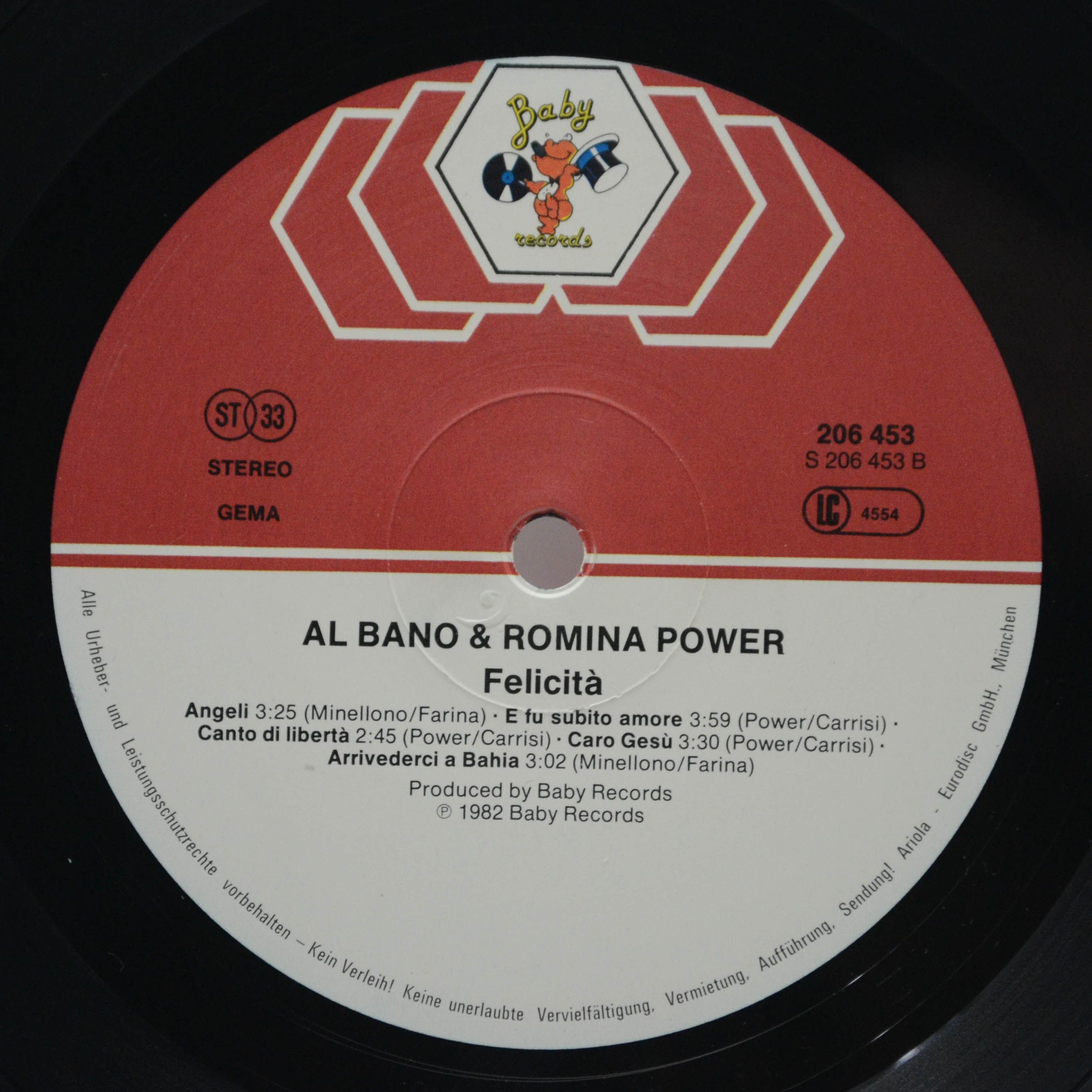 Al Bano & Romina Power — Felicità, 1982