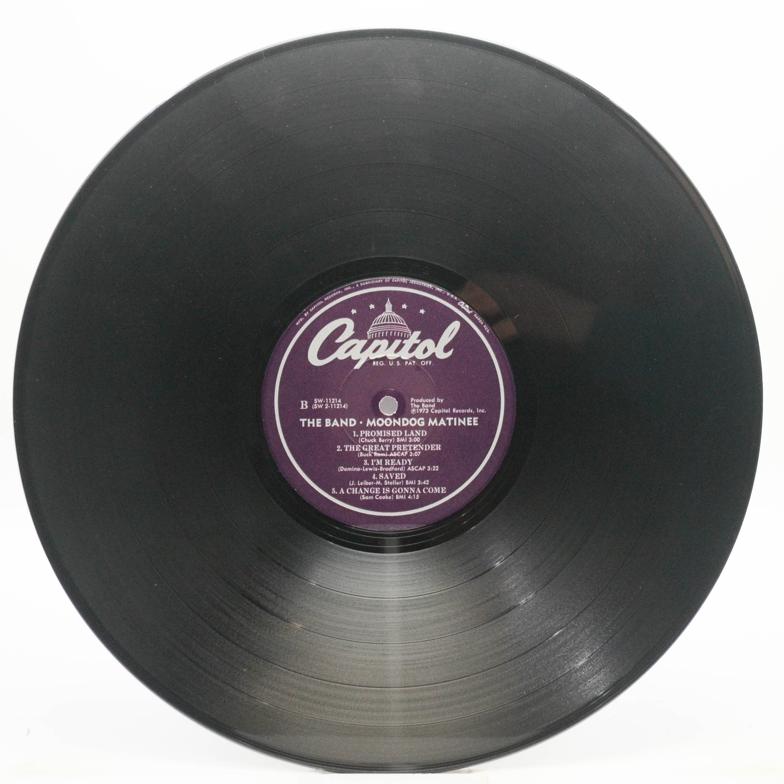 Виниловая пластинка Band — Moondog Matinee (1-st, USA), 1973