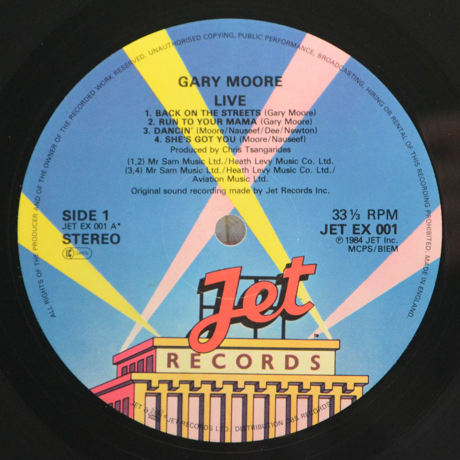 Gary Moore — Live, 1984