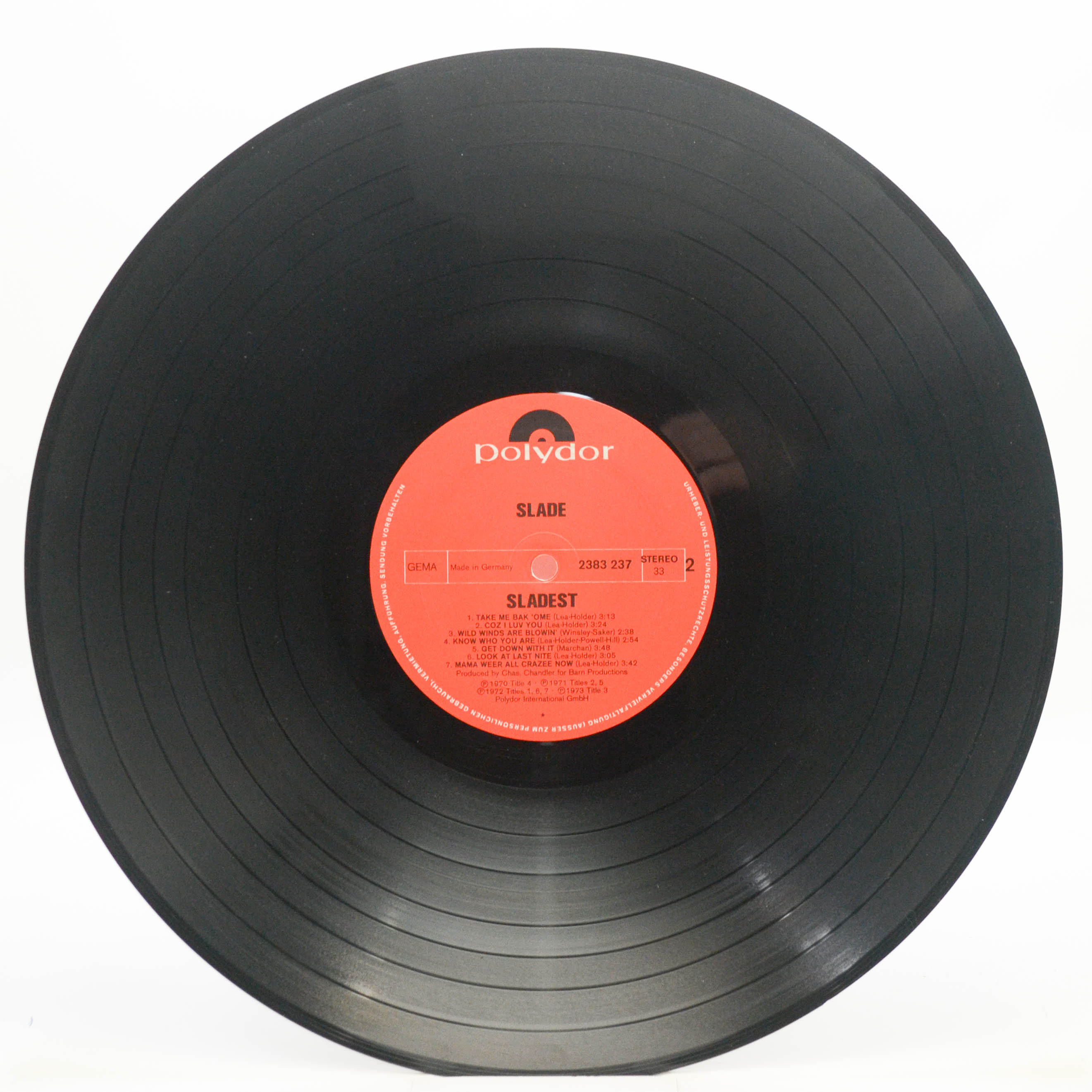 Slade — Sladest (booklet), 1973