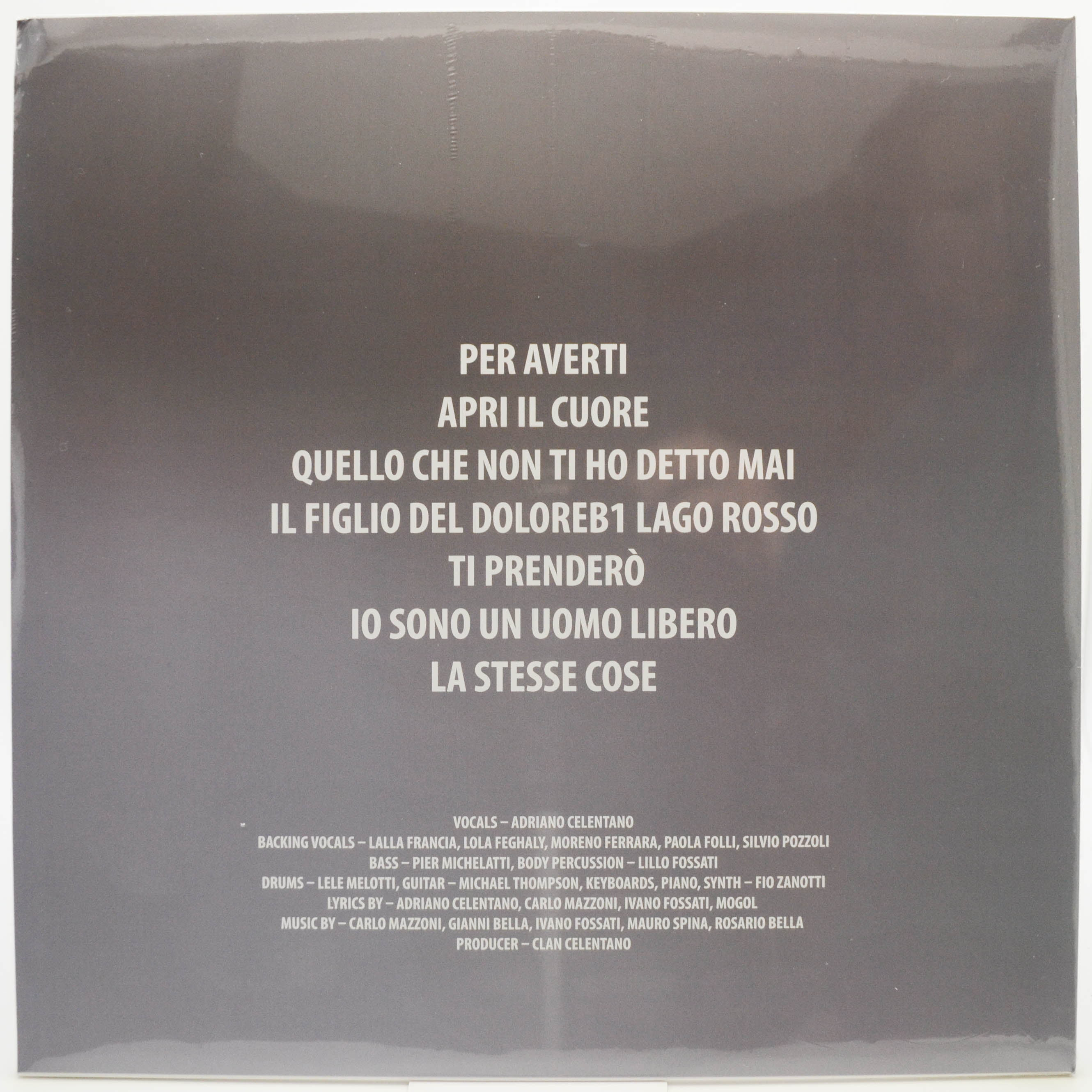Adriano Celentano — Esco Di Rado E Parlo Ancora Meno, 2000