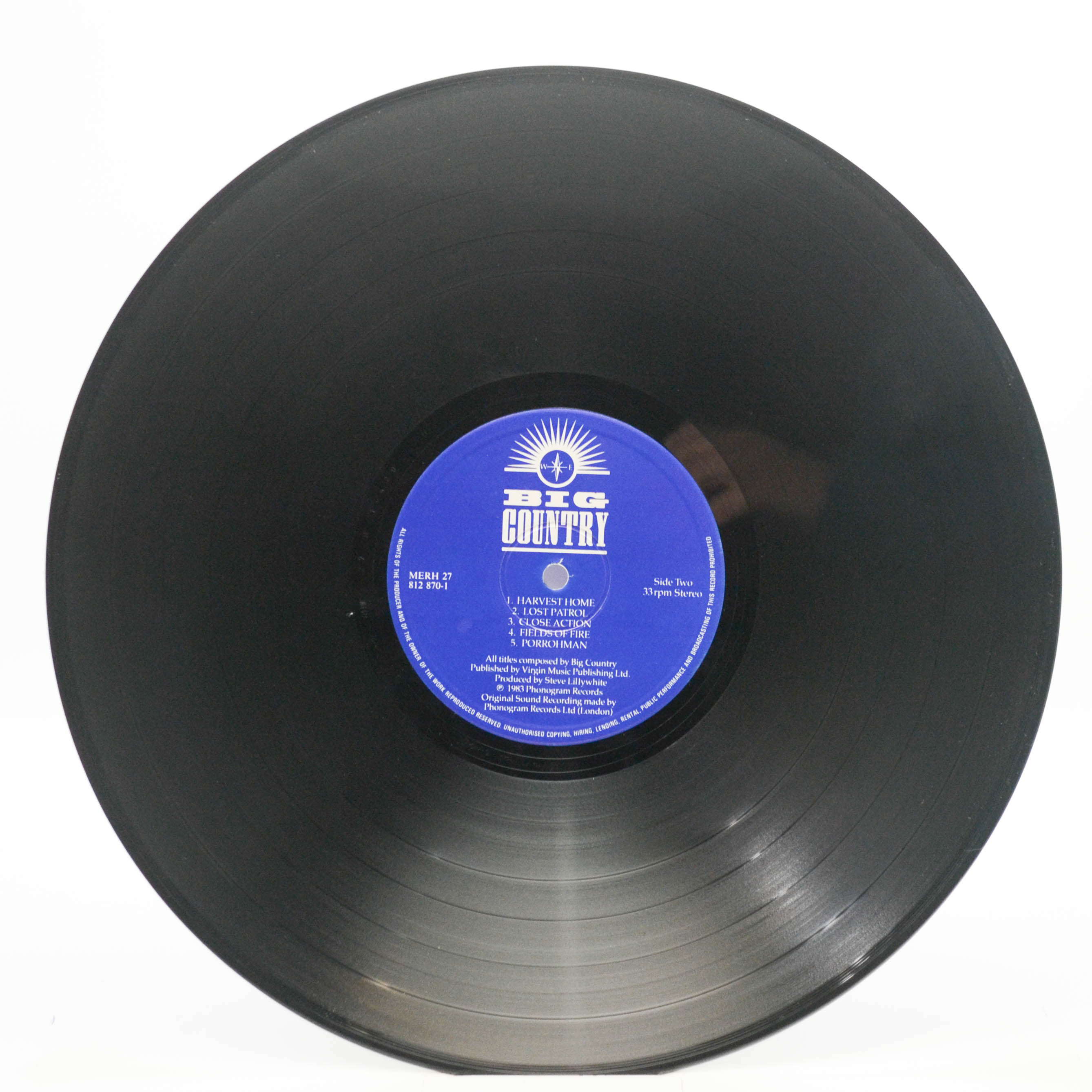 Big Country — The Crossing (1-st, UK), 1984