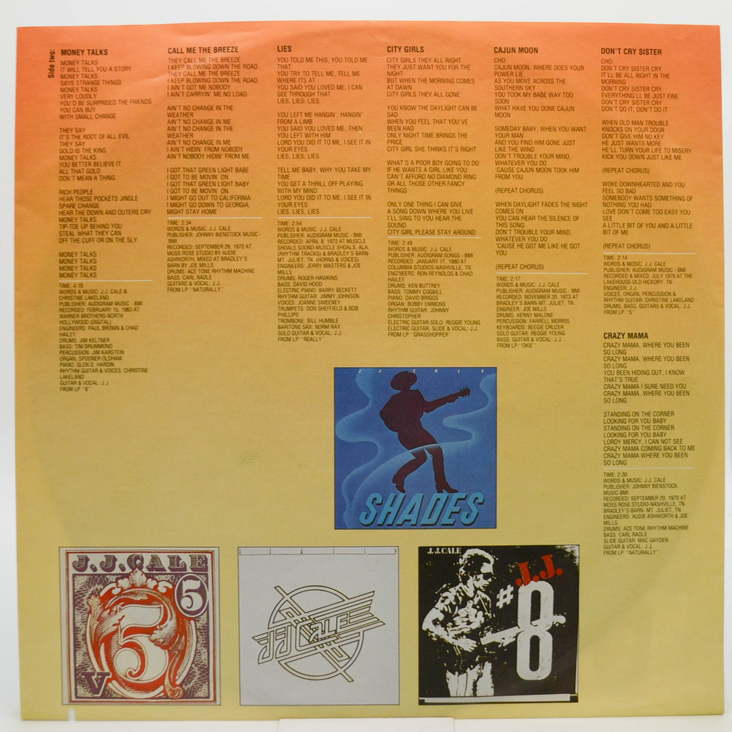 JJ Cale — Special Edition, 1984