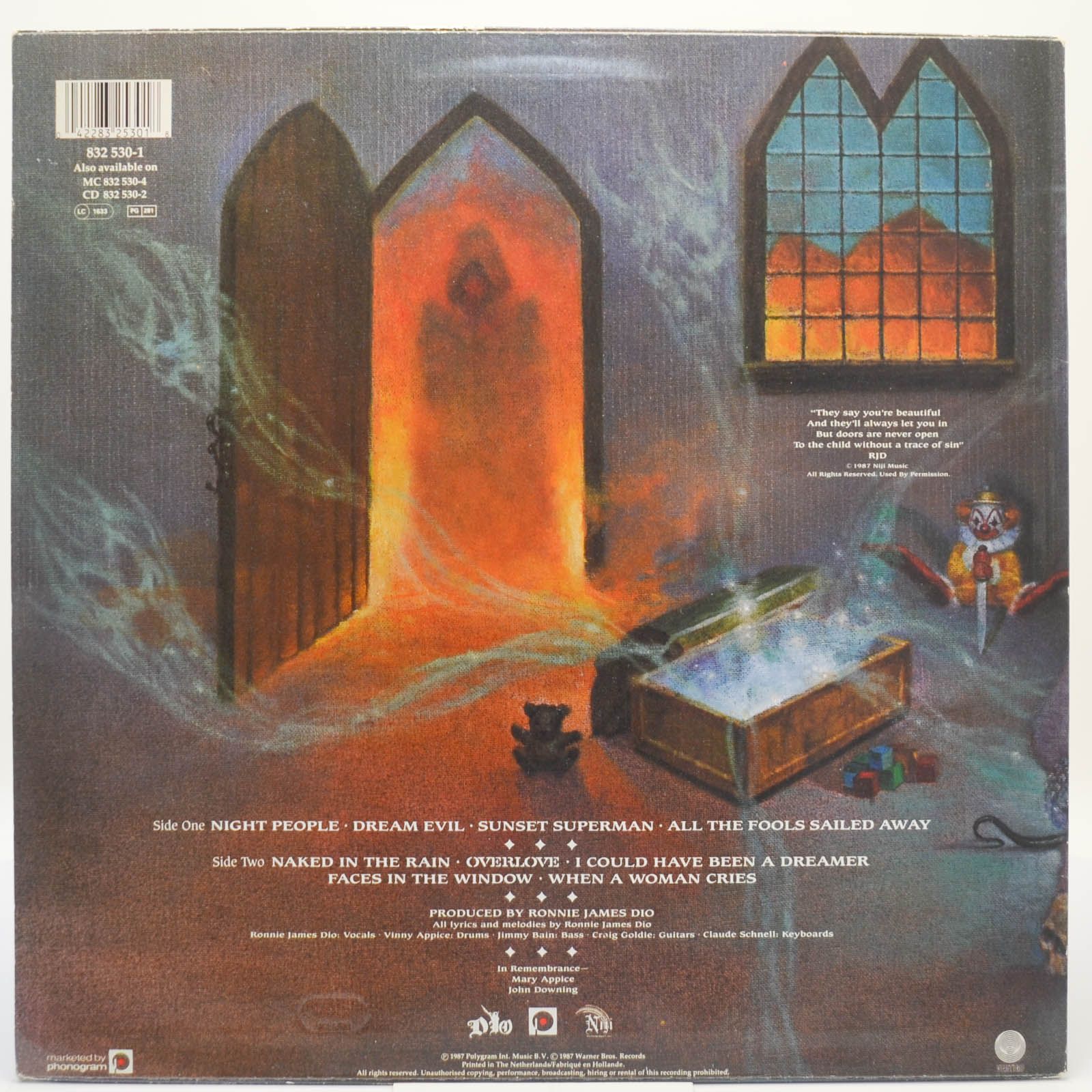Dio — Dream Evil, 1987