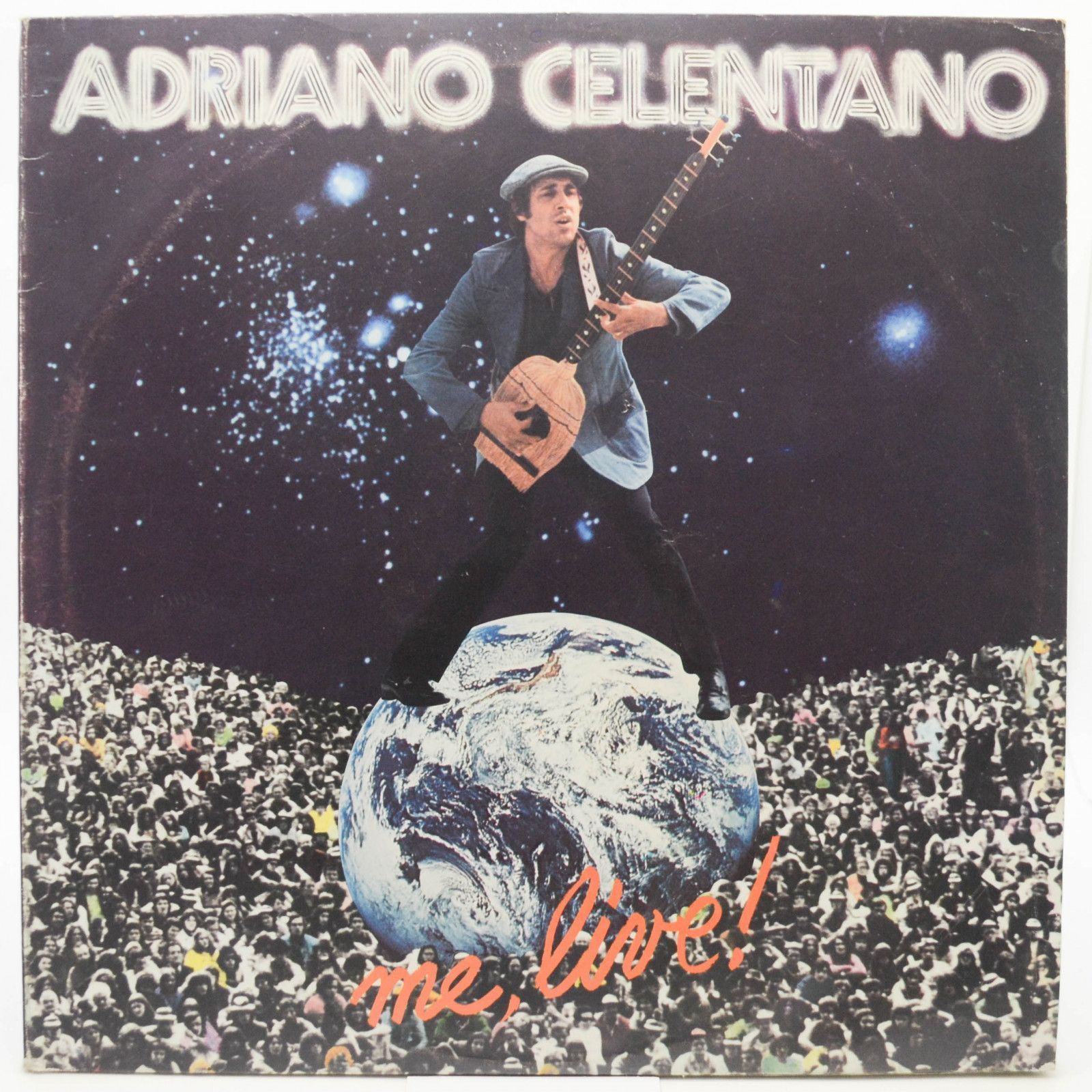 Adriano Celentano — Me, Live! (2LP, 1-st, Clan, Italy), 1979