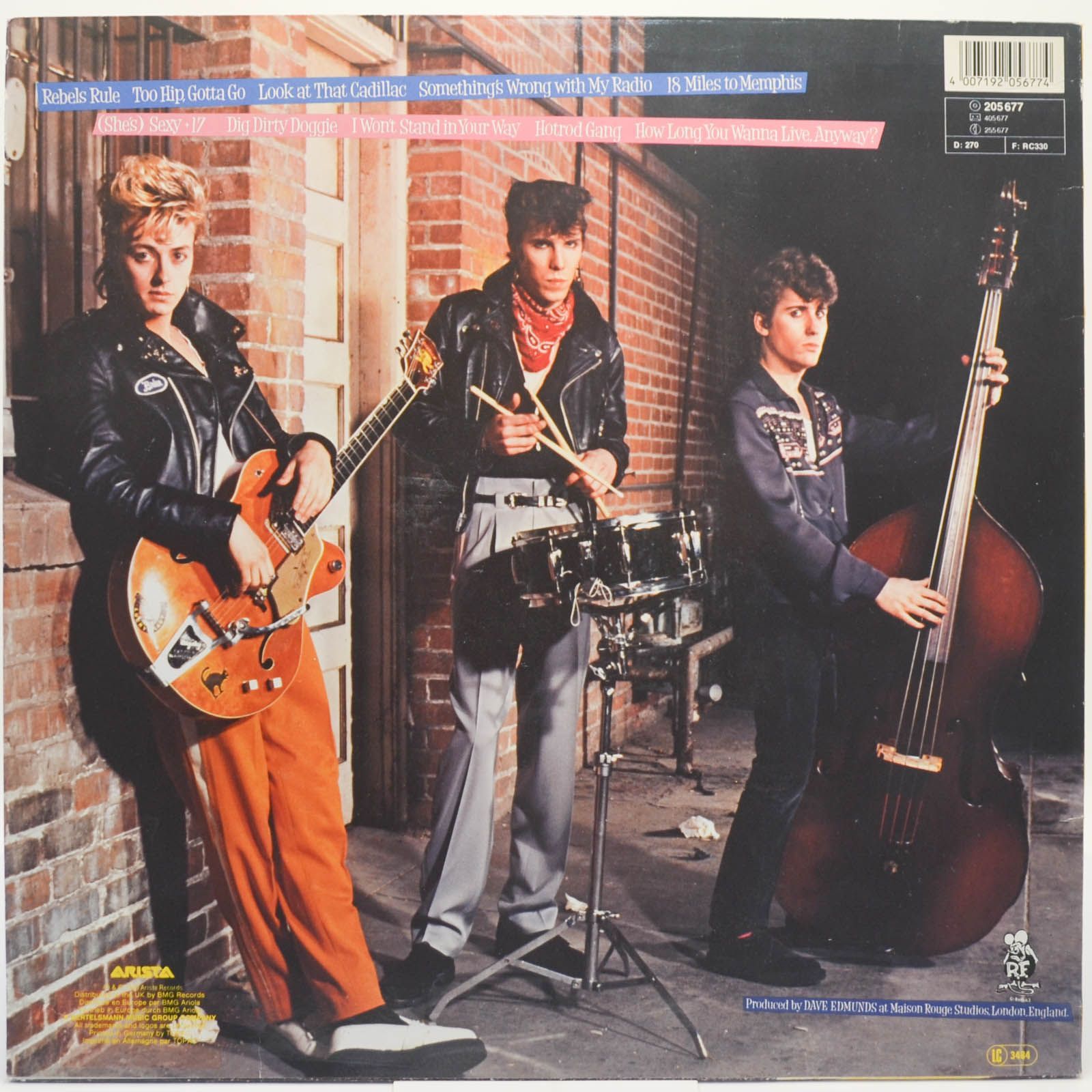 Stray Cats — Rant N' Rave With The Stray Cats, 1983