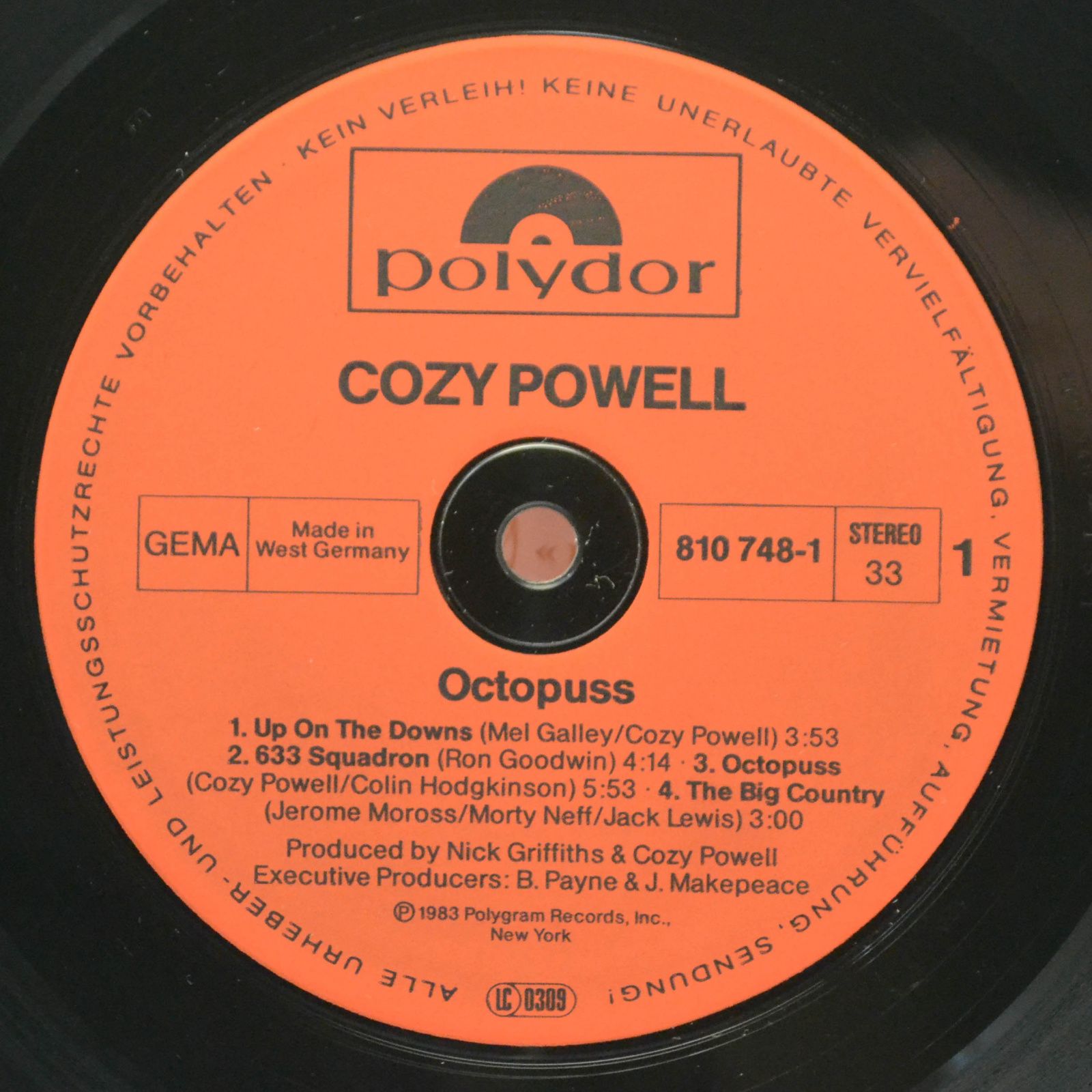 Cozy Powell — Octopuss, 1983