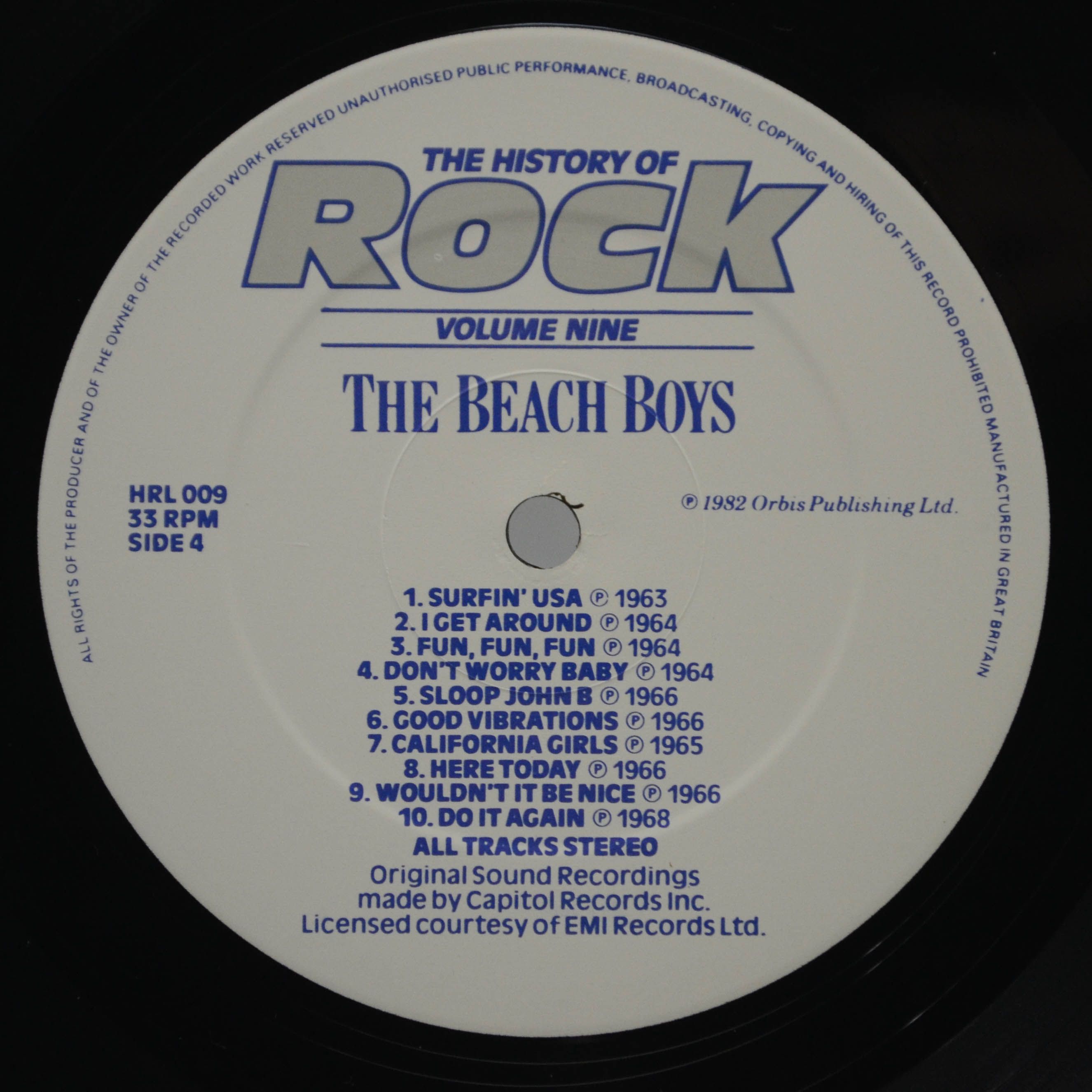 Ike & Tina Turner / James Brown / The Monkees / The Beach Boys — The History Of Rock (Volume Nine) (2LP, UK), 1982