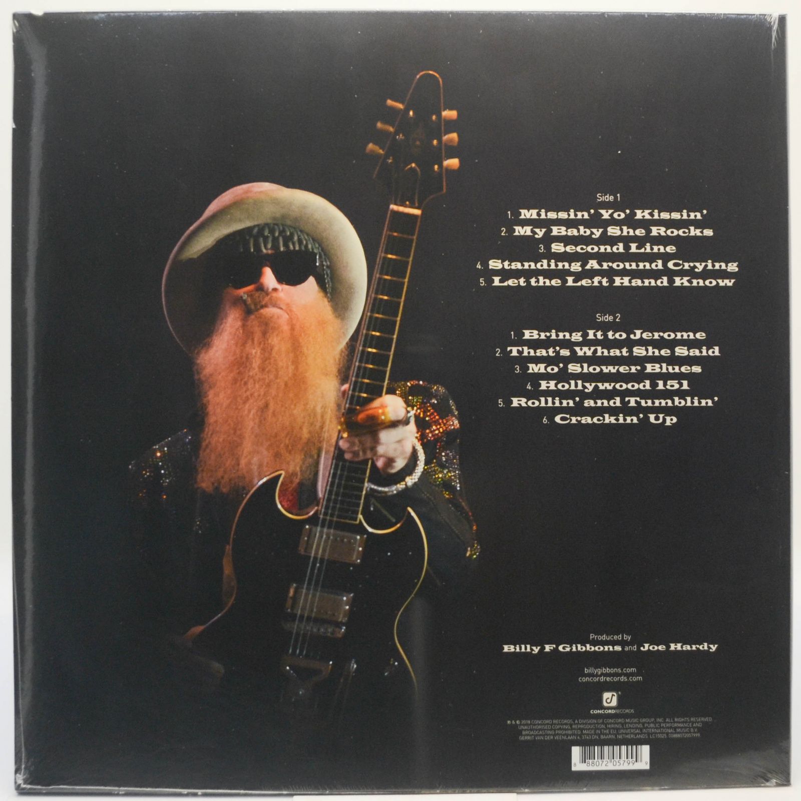 Billy F Gibbons — The Big Bad Blues, 2018
