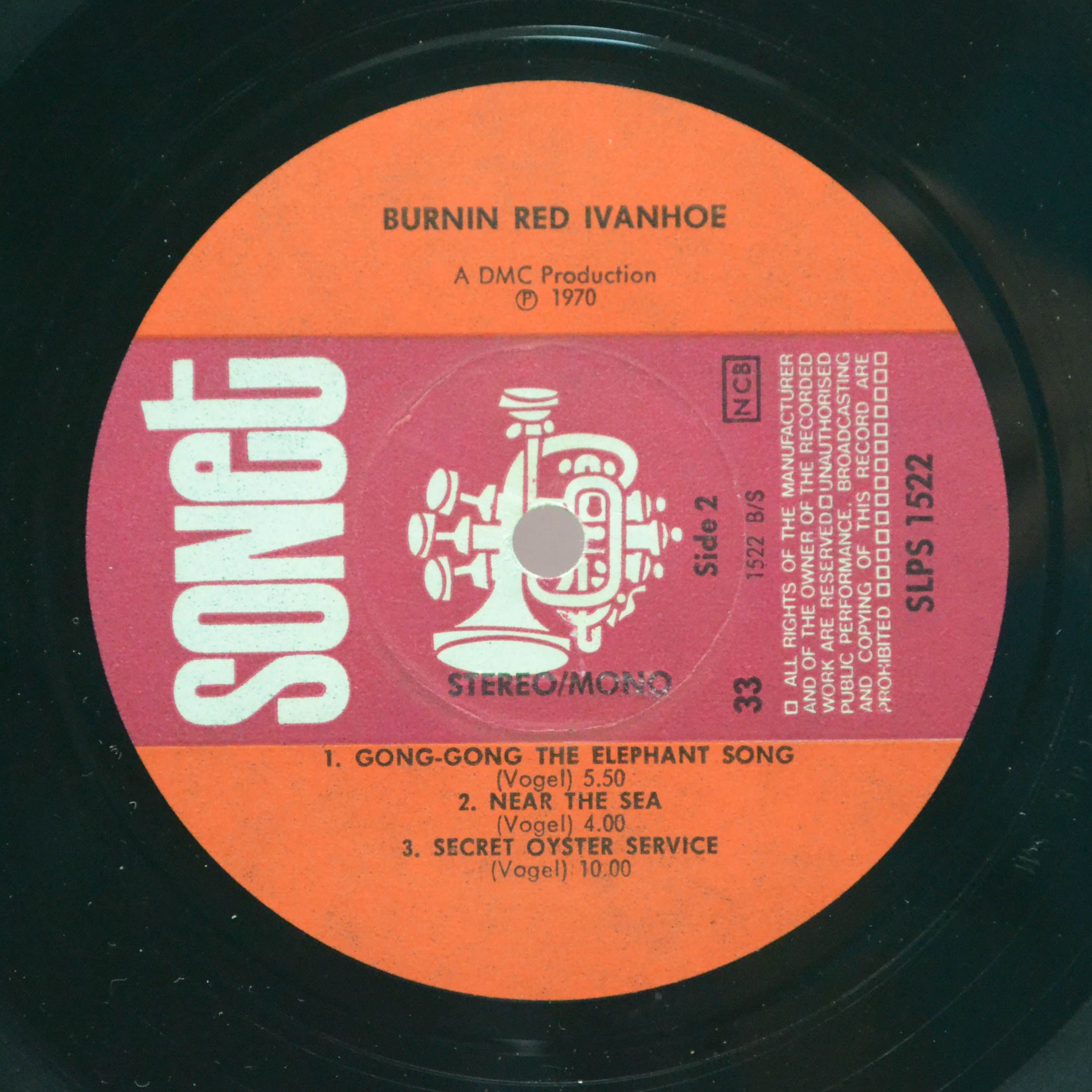 Burnin Red Ivanhoe — Burnin Red Ivanhoe (1-st, Denmark), 1970