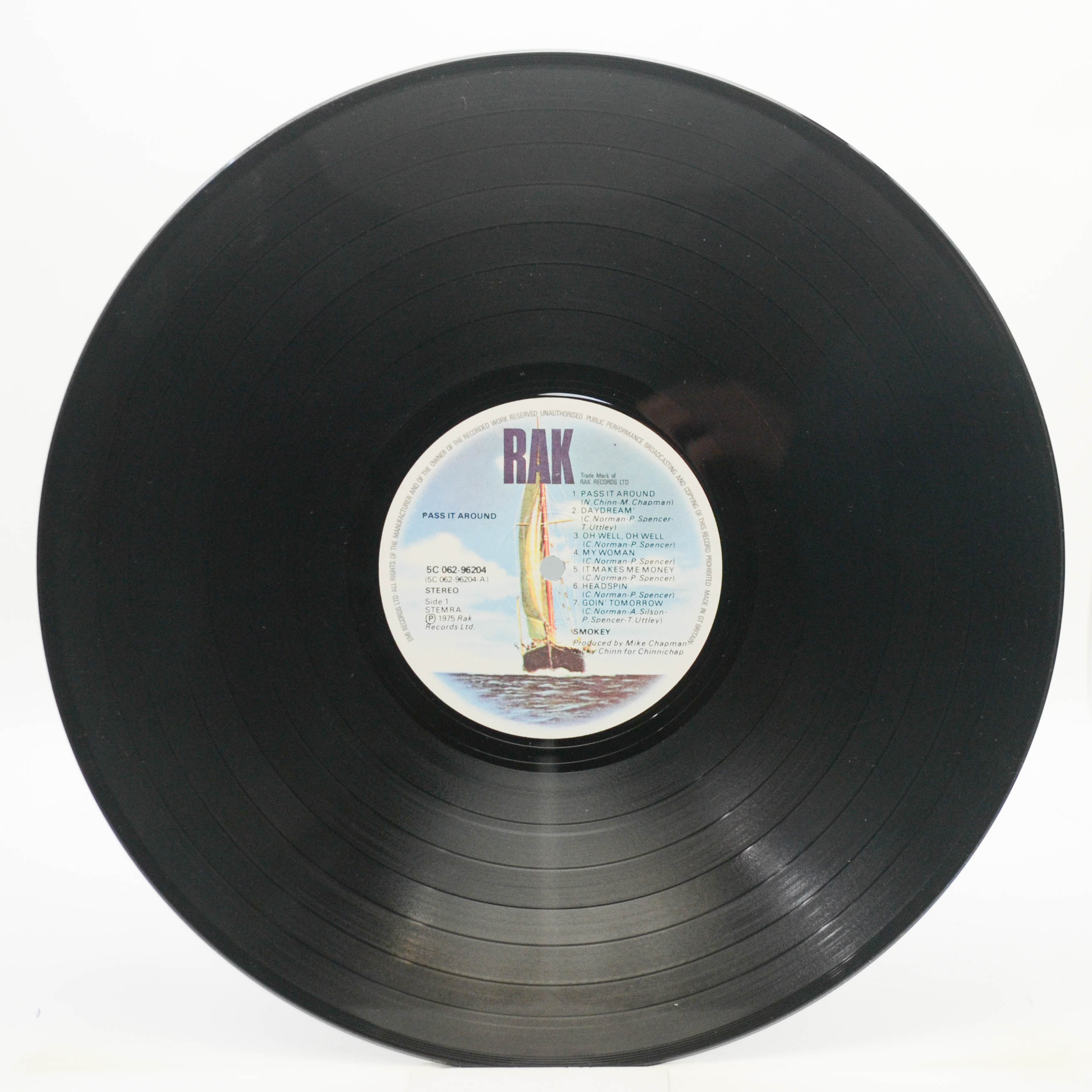 Виниловая пластинка Smokey — Pass It Around, 1975