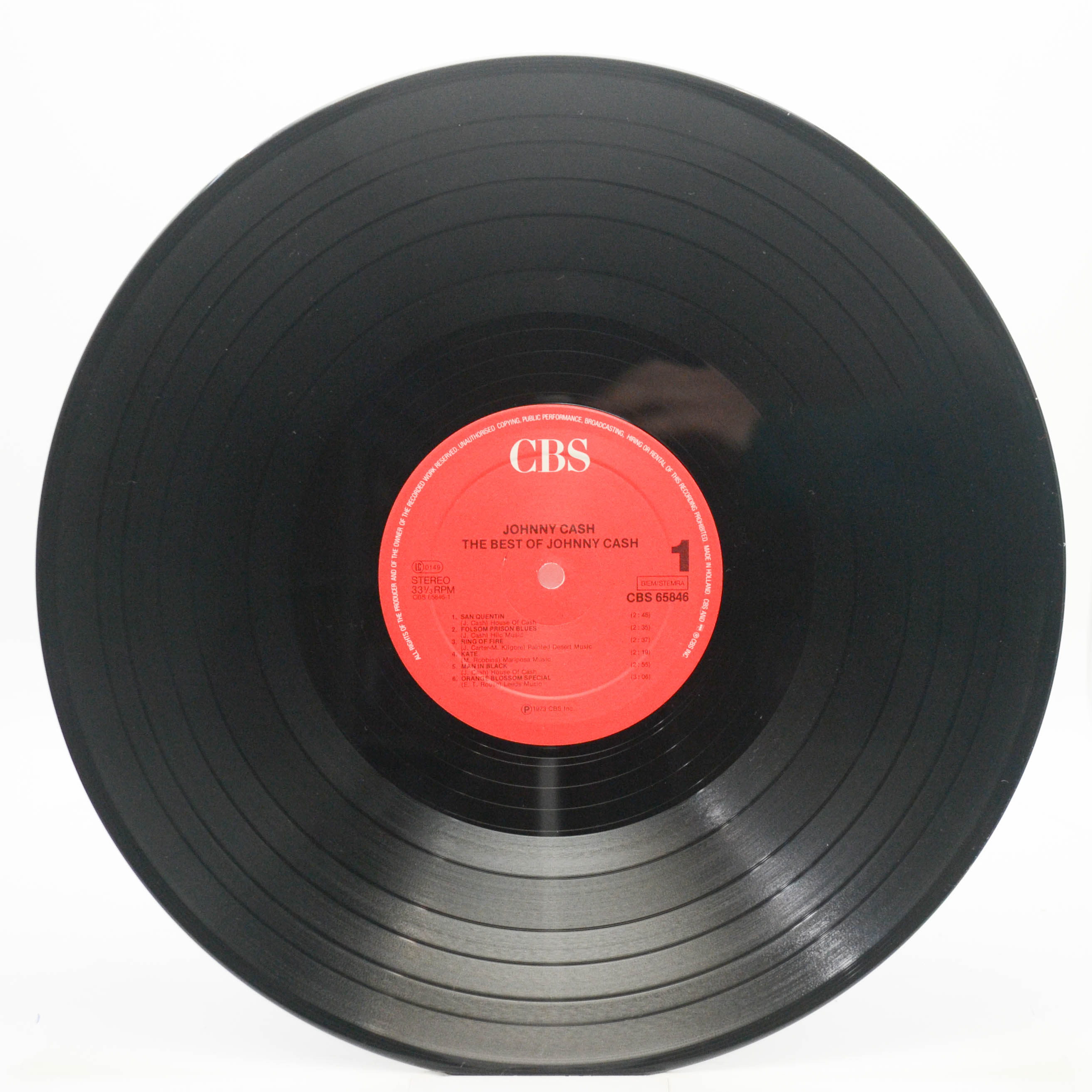 Johnny Cash — The Best Of Johnny Cash, 1973