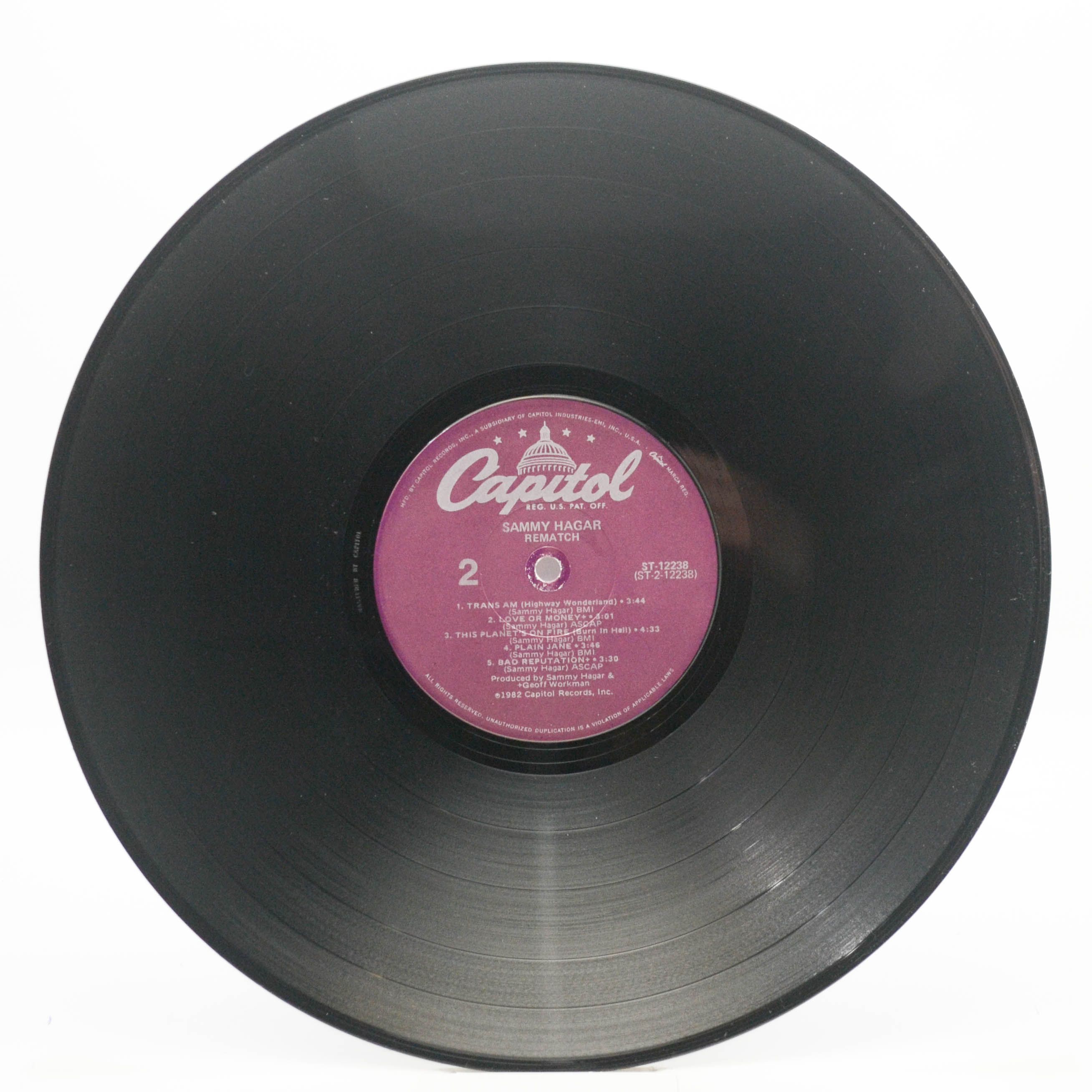 Sammy Hagar — Rematch, 1982