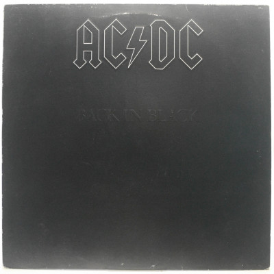 Виниловая пластинка Back In Black, 1980