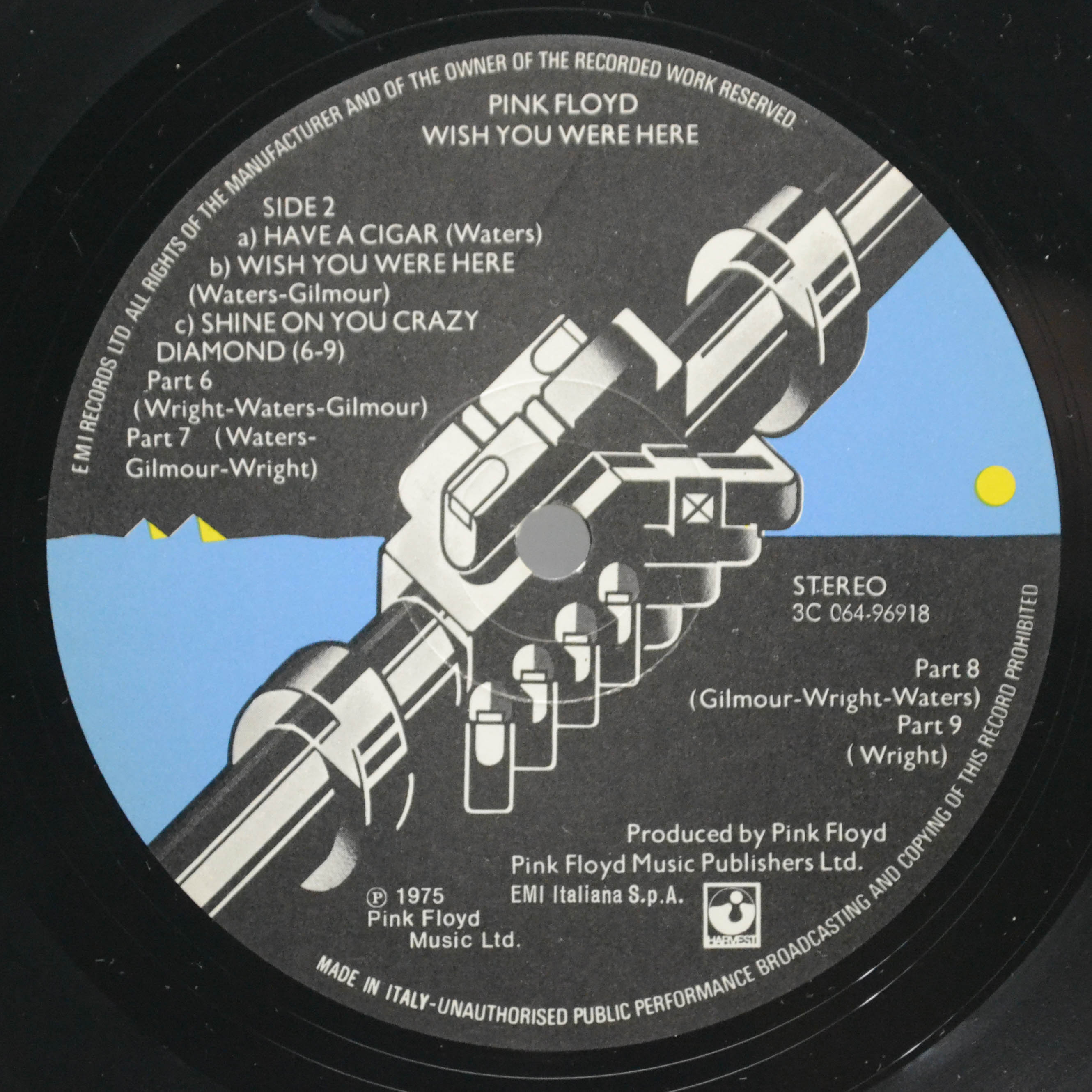 Pink Floyd — Wish You Were Here, 1975