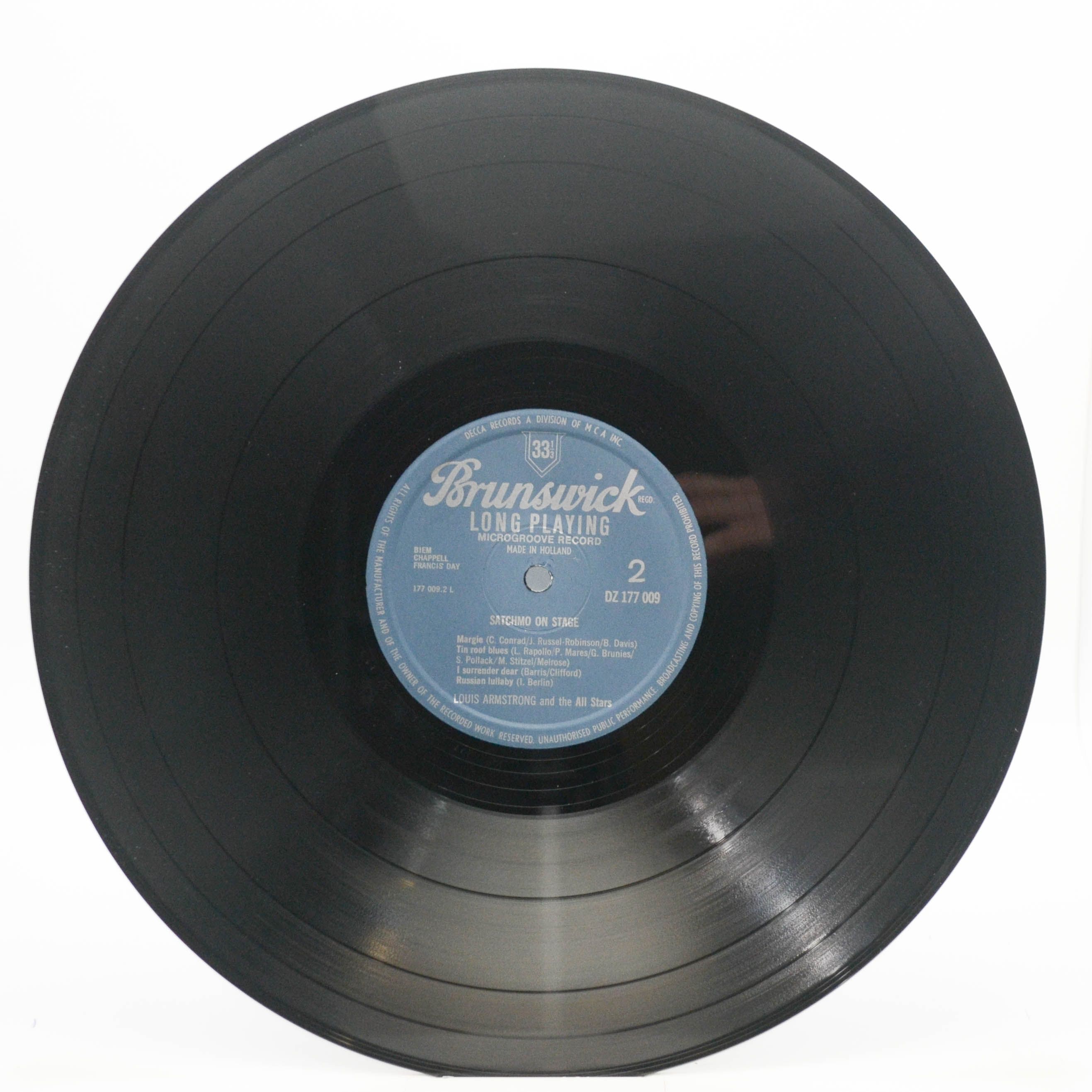 Louis Armstrong And The All Stars — Satchmo On Stage, 1957