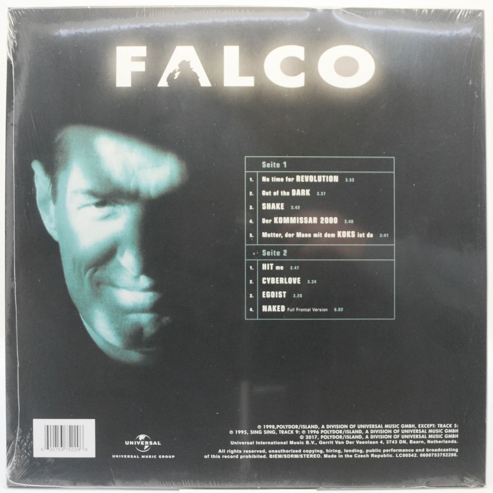 Falco — Out Of The Dark (Into The Light), 1998
