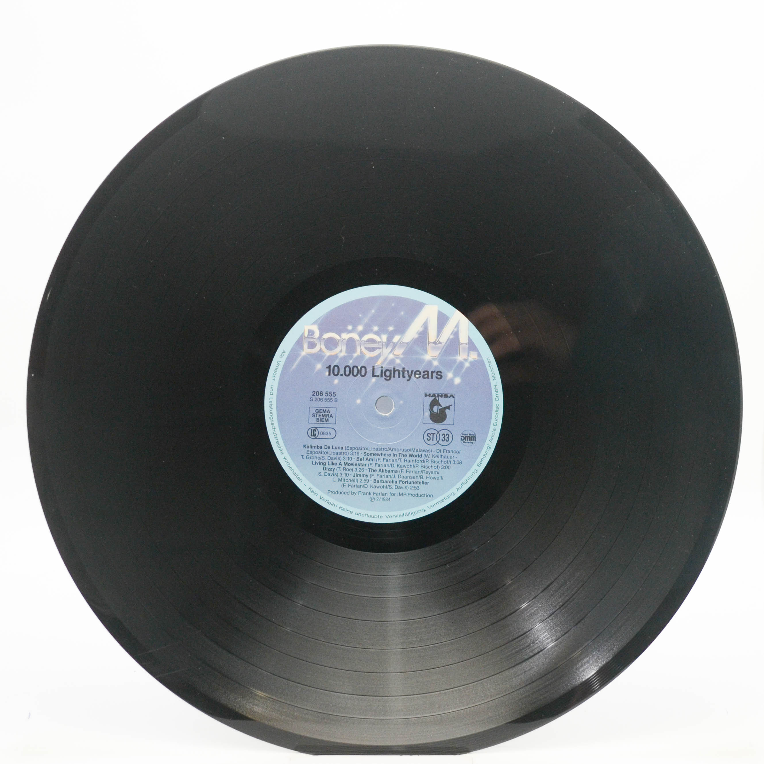 Boney M. — Ten Thousand Lightyears, 1984