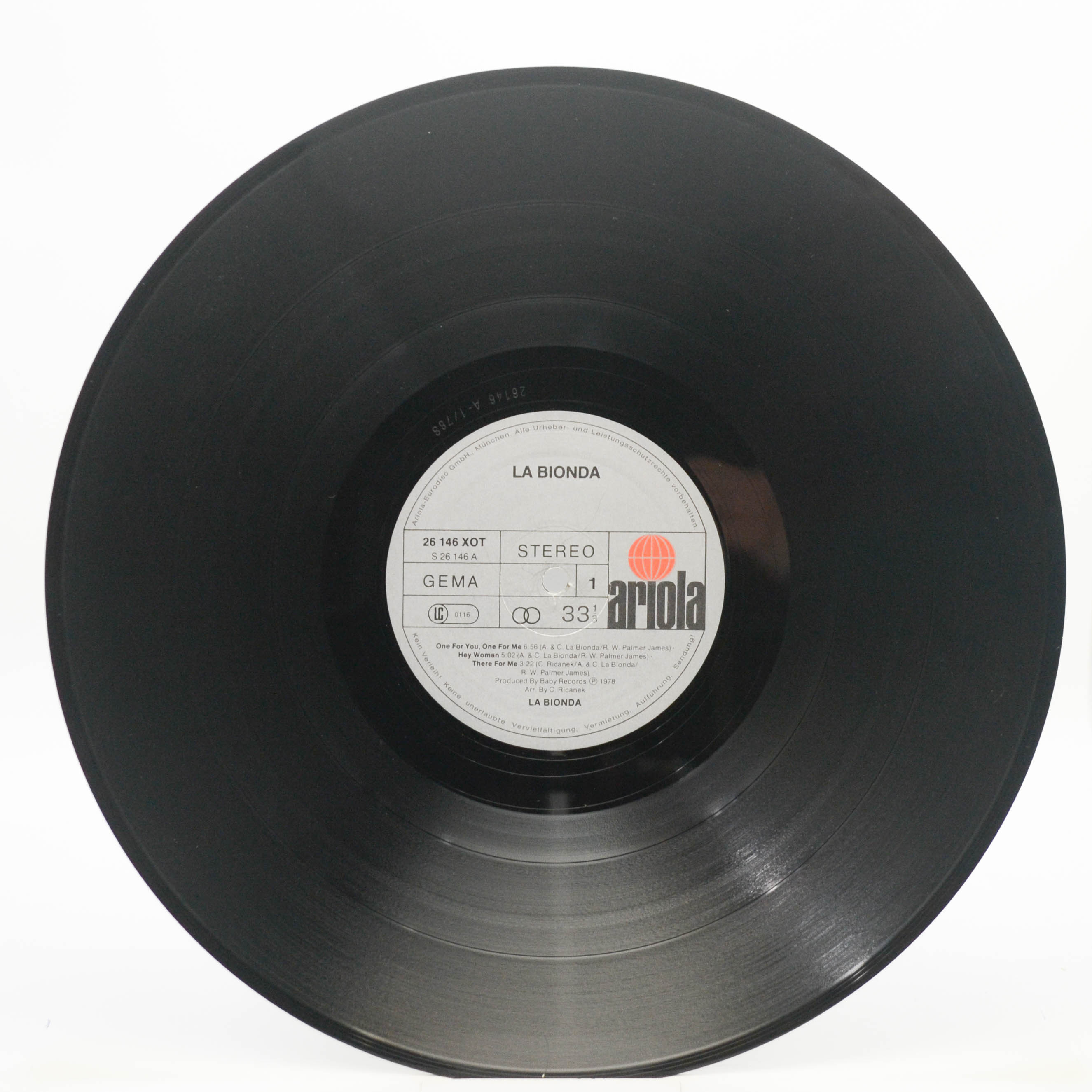 La Bionda — La Bionda, 1978