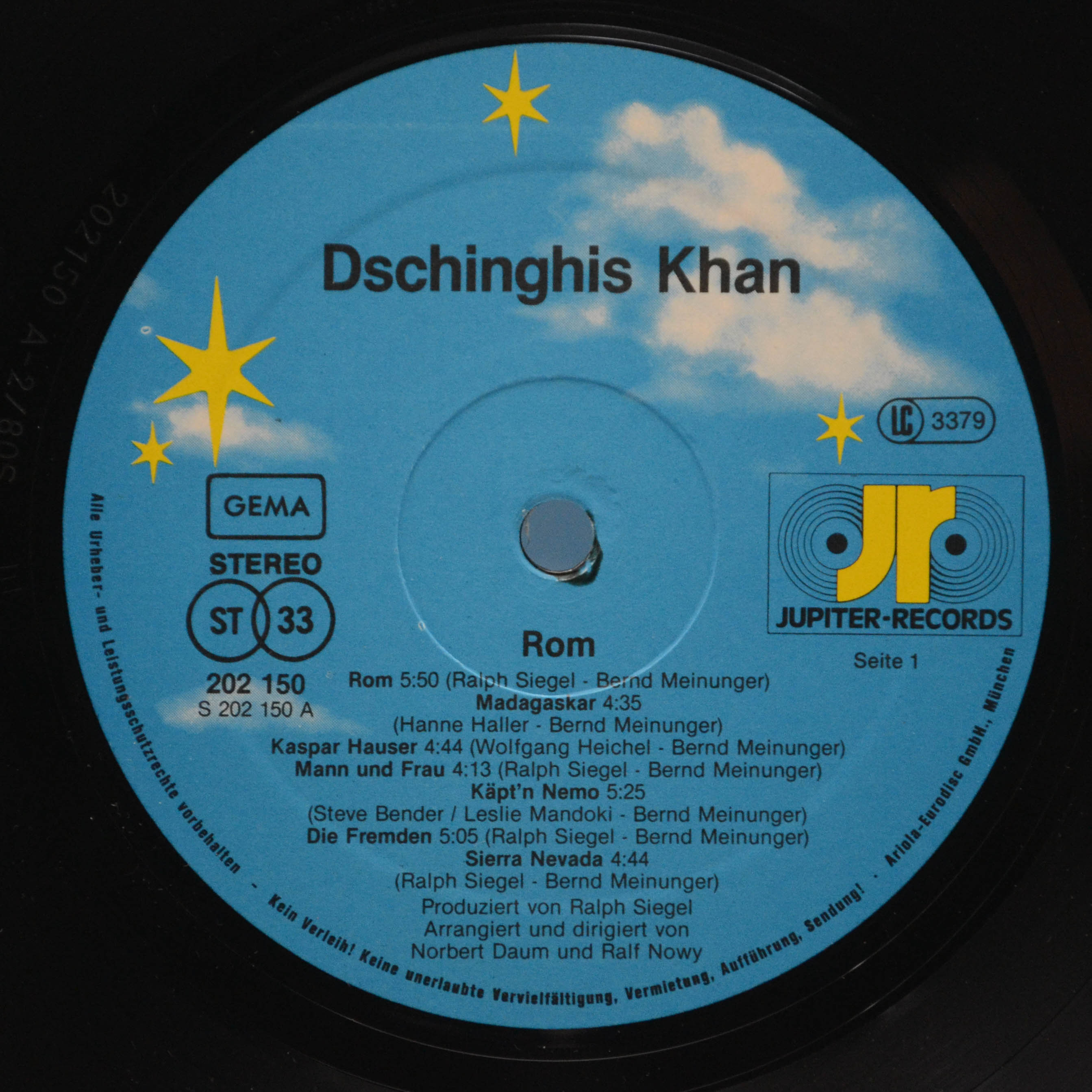 Dschinghis Khan — Rom, 1980