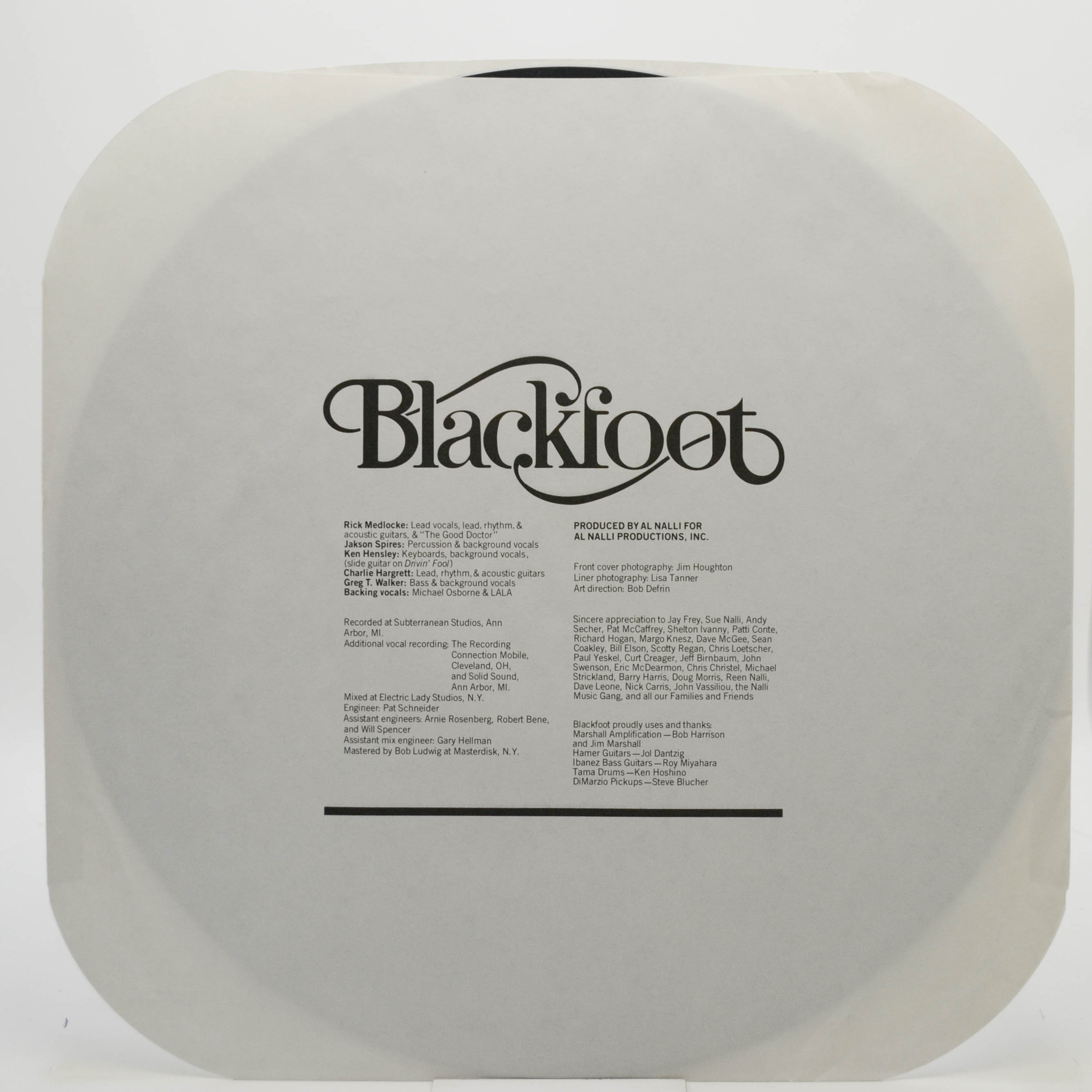 Blackfoot — Siogo (1-st, USA), 1983