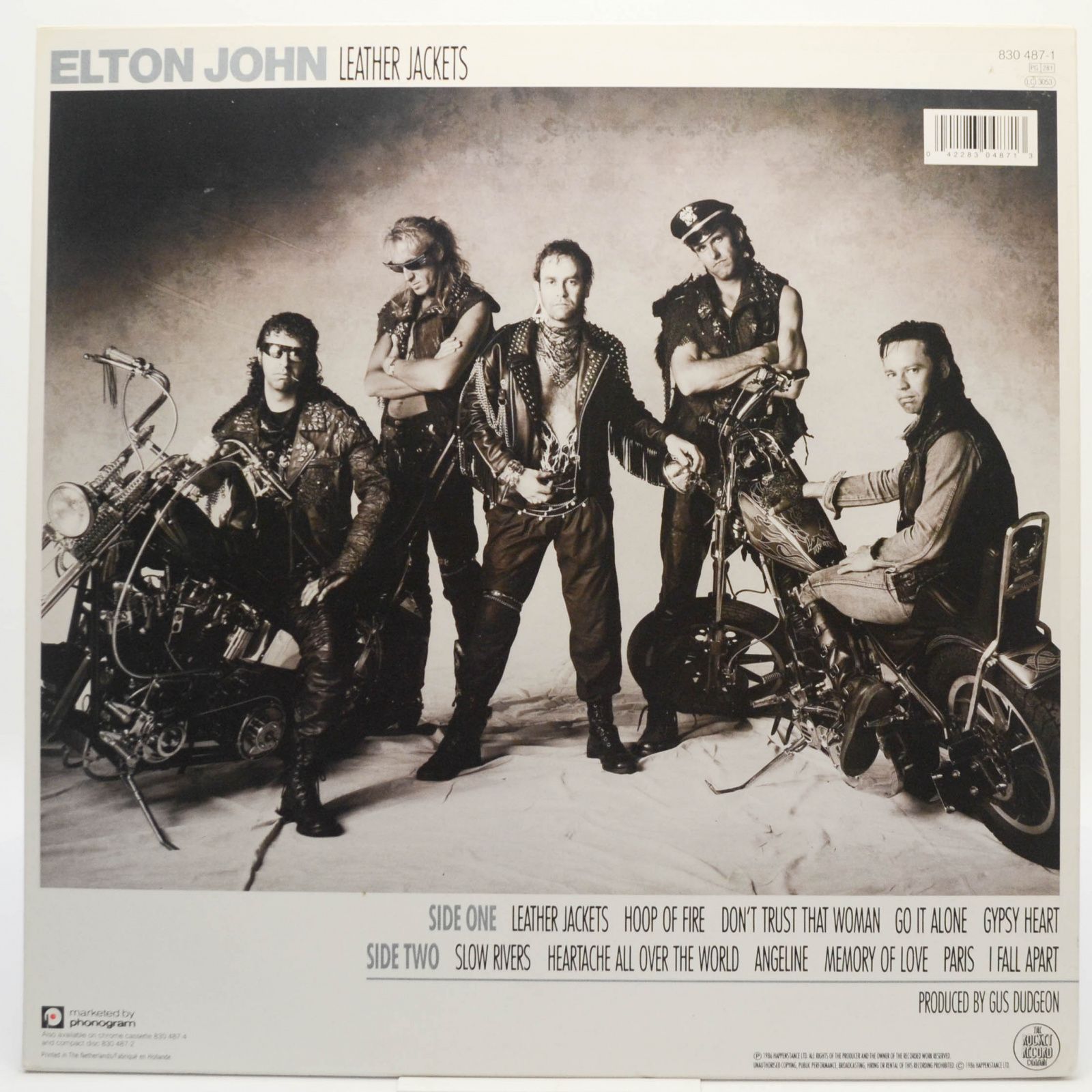 Elton John — Leather Jackets, 1986