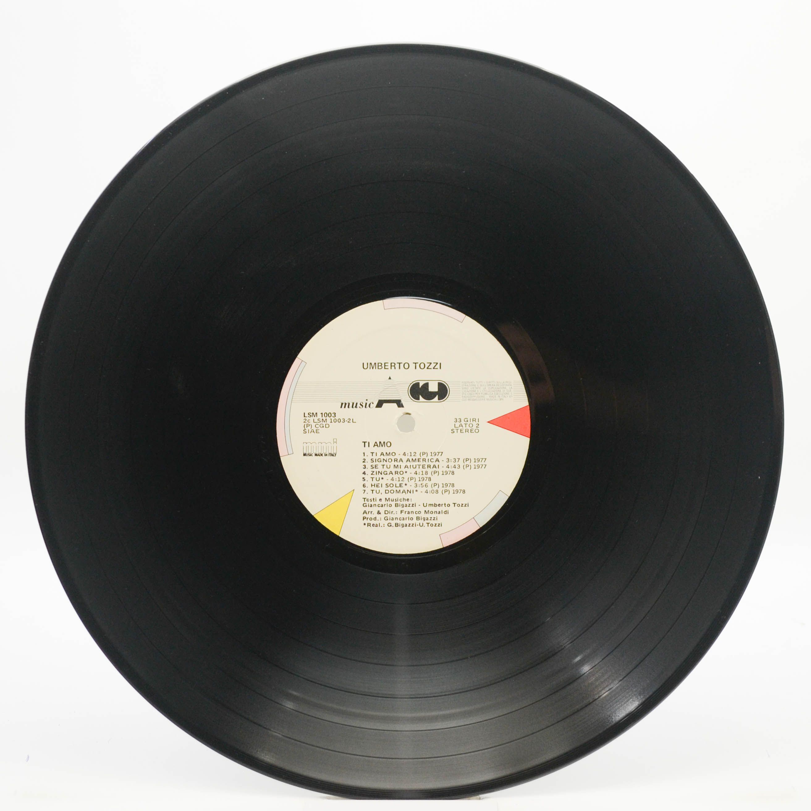 Umberto Tozzi — Ti Amo (1-st, Italy), 1983