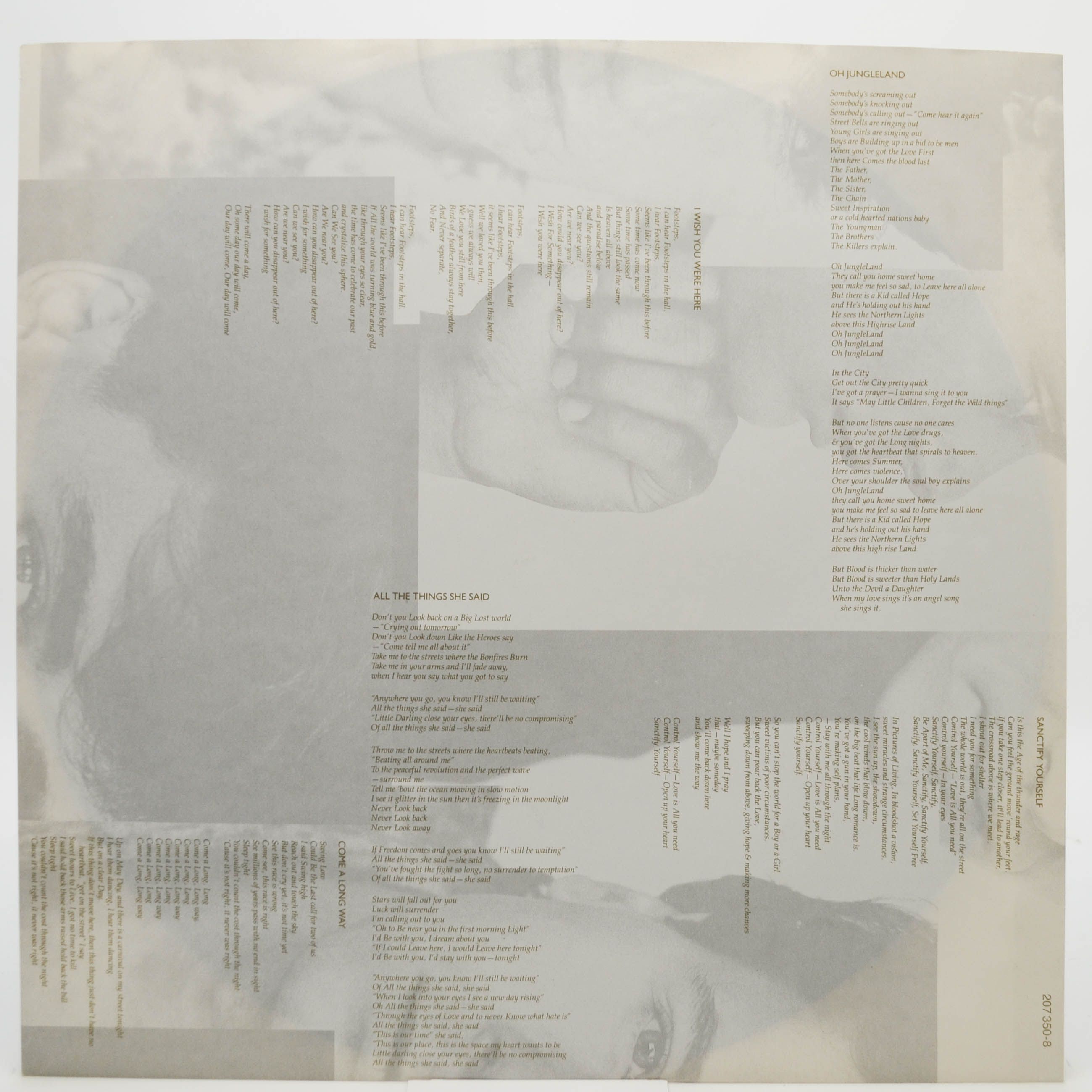 Simple Minds — Once Upon A Time, 1985