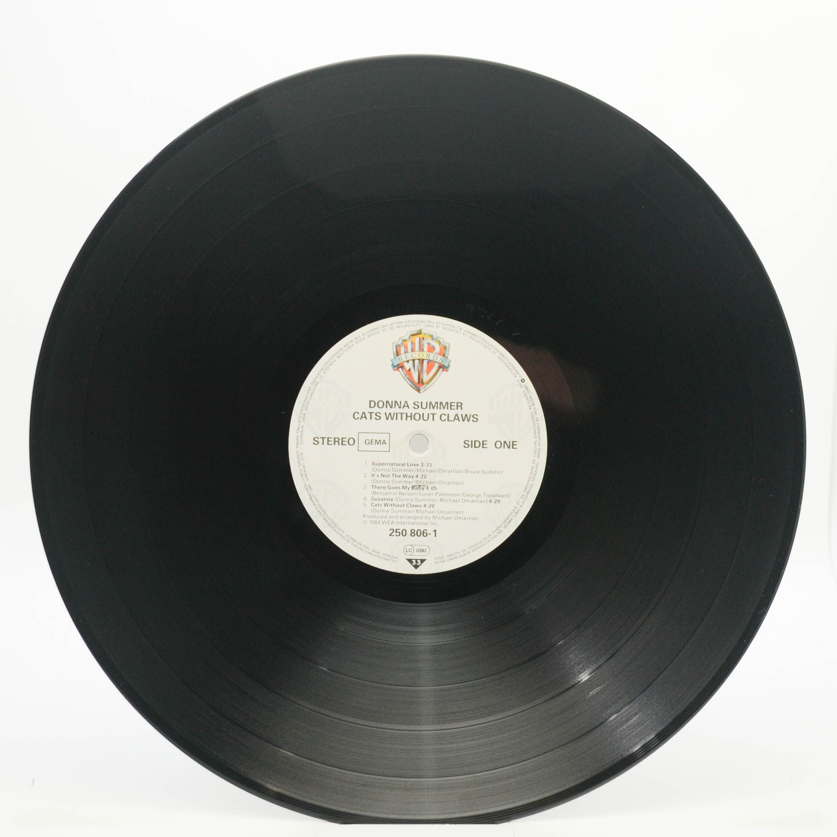 Donna Summer — Cats Without Claws, 1984