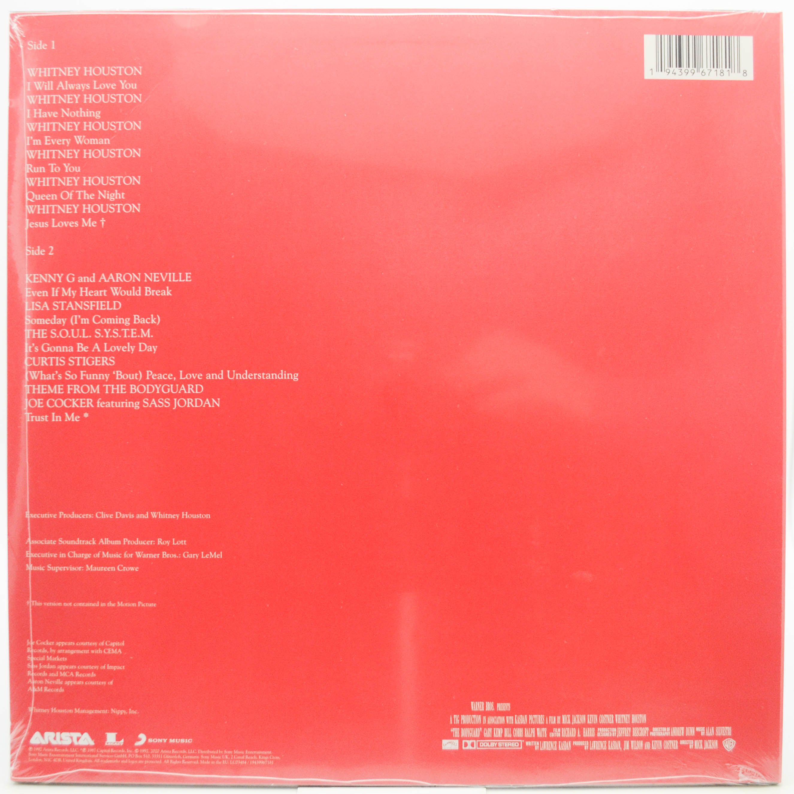 Various — The Bodyguard (Original Soundtrack Album), 1992