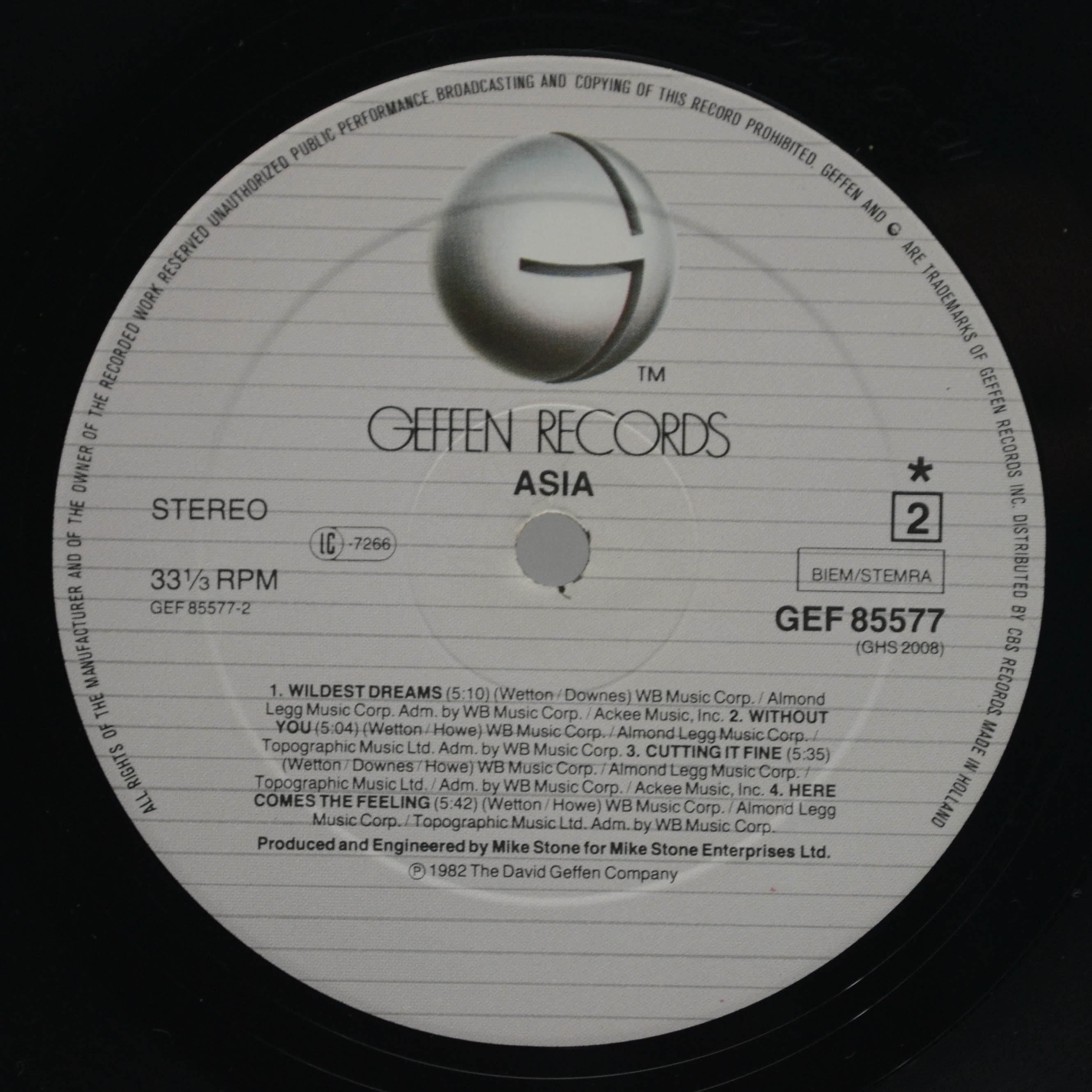 Asia — Asia, 1982
